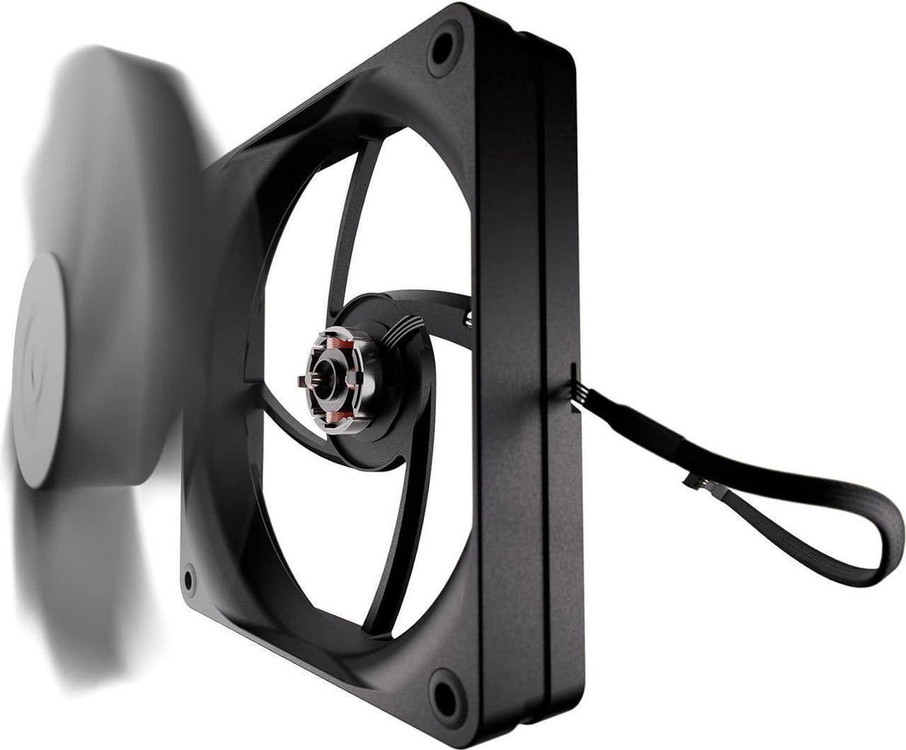 Alt view image 7 of 7 - HYTE Flow FA12 Triple Fan Pack (120mm), High Performance PWM Gaming Case Fan, 1500 RPM, 4-PIN, Fluid Dynamic Bearing, White