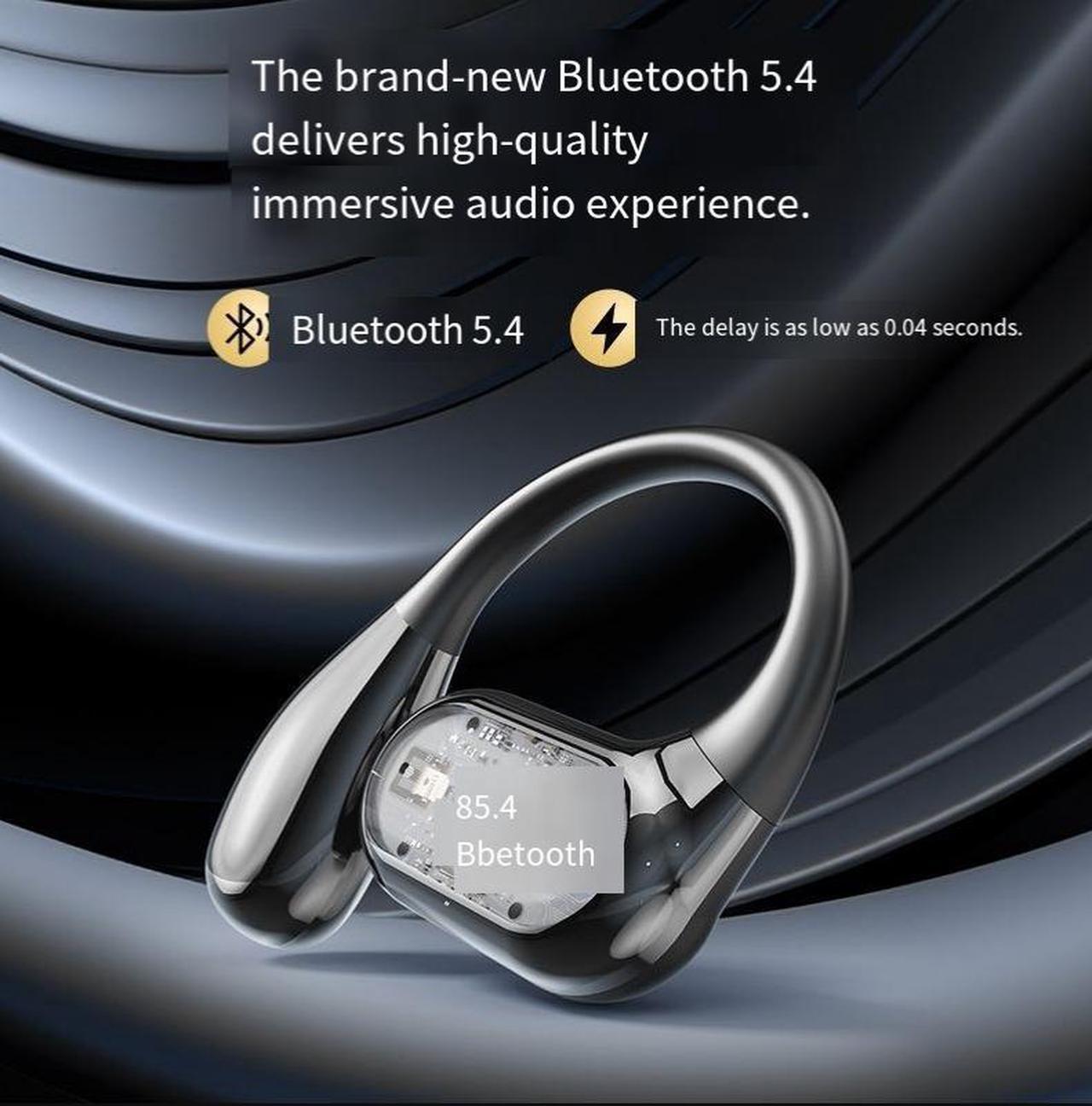 Alt view image 2 of 4 - The best-selling Bluetooth headset Q13 is an open, non-in-ear, air-conducting wireless sports and running 2025 new model