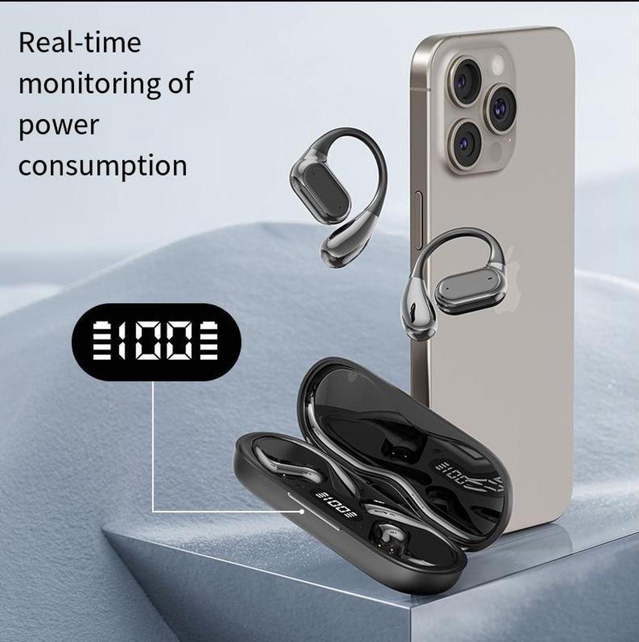 Alt view image 3 of 4 - The best-selling Bluetooth headset Q13 is an open, non-in-ear, air-conducting wireless sports and running 2025 new model