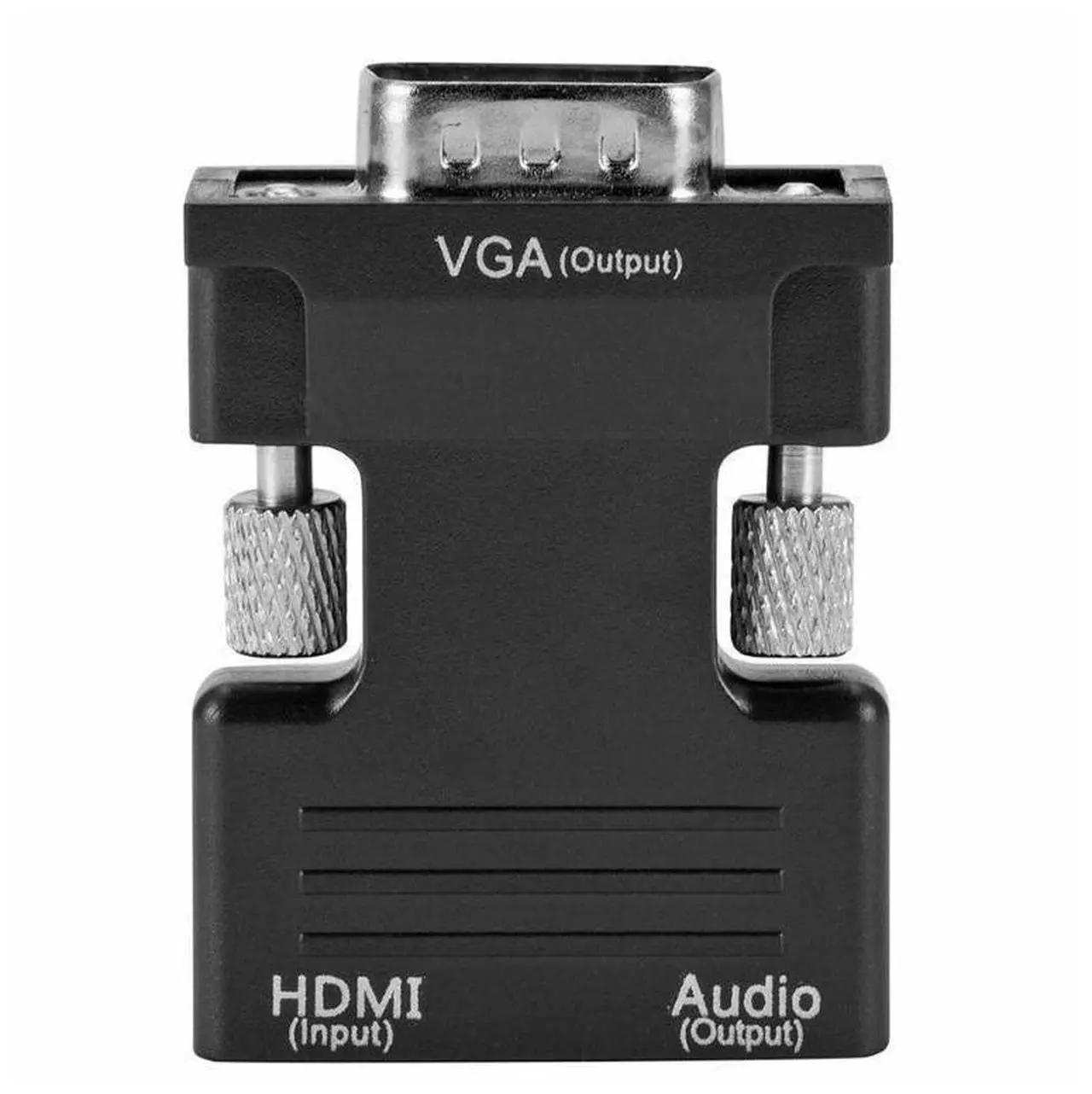 Main image of HDMI female to VGA male adapter converter with audio projector, high-definition computer display, set-top box hdmi