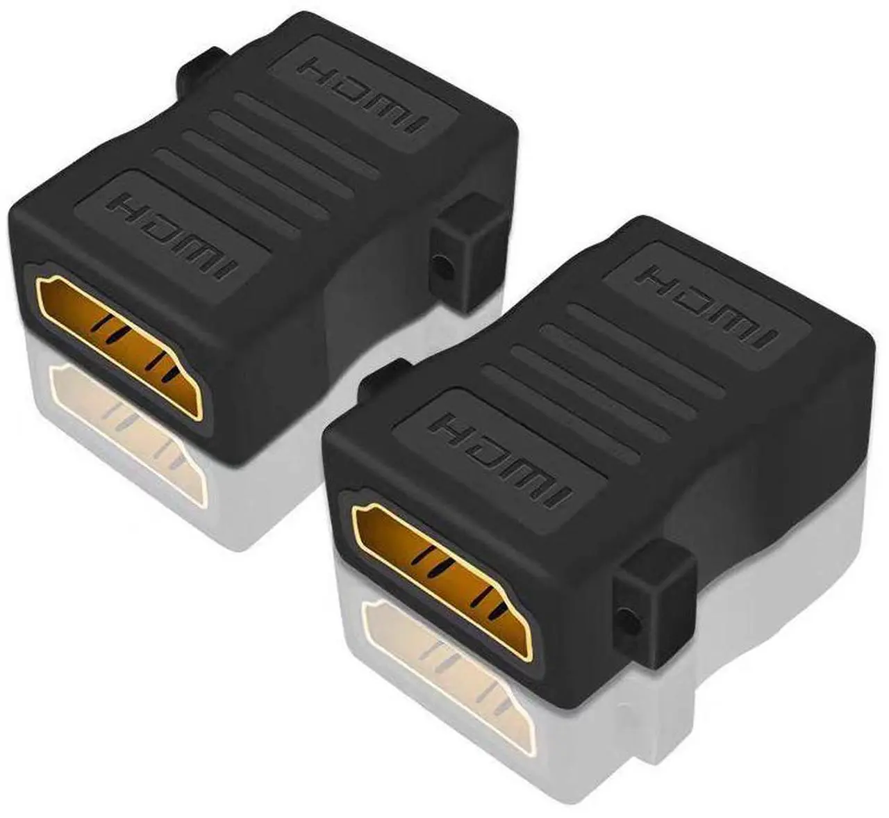 Main image of HDMI bus-to-bus-ear adapter, HDMI bus-to-HDMI bus-to-through-head, chassis panel fixed 4K transmission