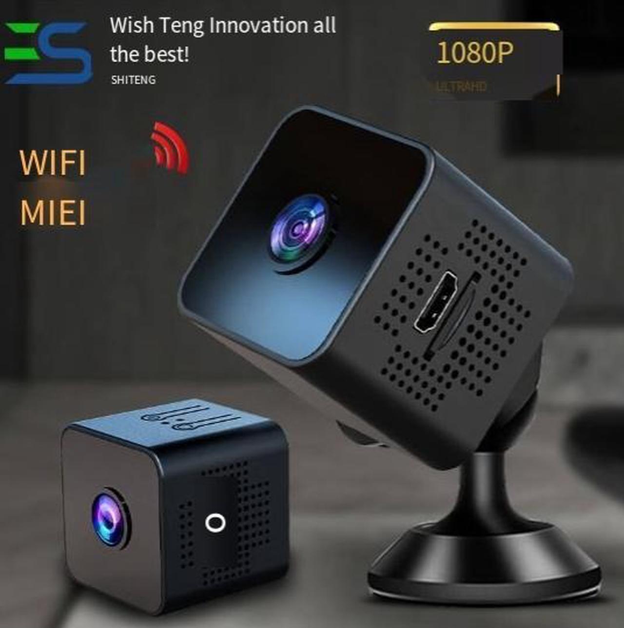 Alt view image 3 of 4 - Little Square Video Recorder, new high-definition smart camera, home security WiFi camera, wireless surveillance camera