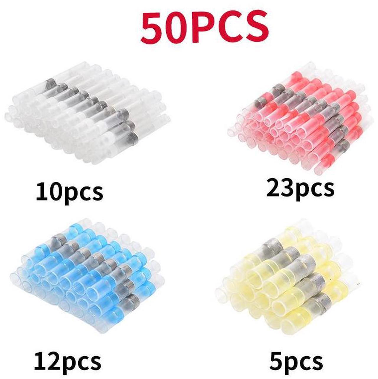 Main image of Waterproof heat shrink voltage-free soldering ring middle terminal, soldering ring soldering terminal, heat shrink tube quick connection terminal