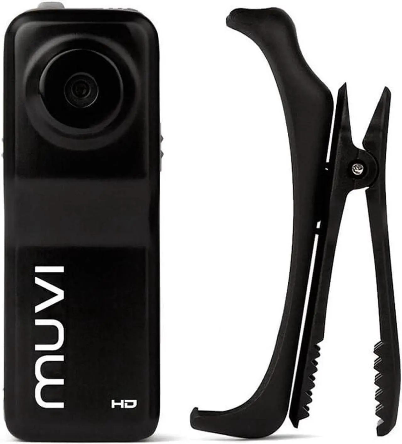 Main image of Veho Muvi HD10X Micro Camcorder | HD | Handsfree | Body Worn | Action Camera | 8GB microSD Card | 1080p30 - Black (VCC-003-MUVI-1080)