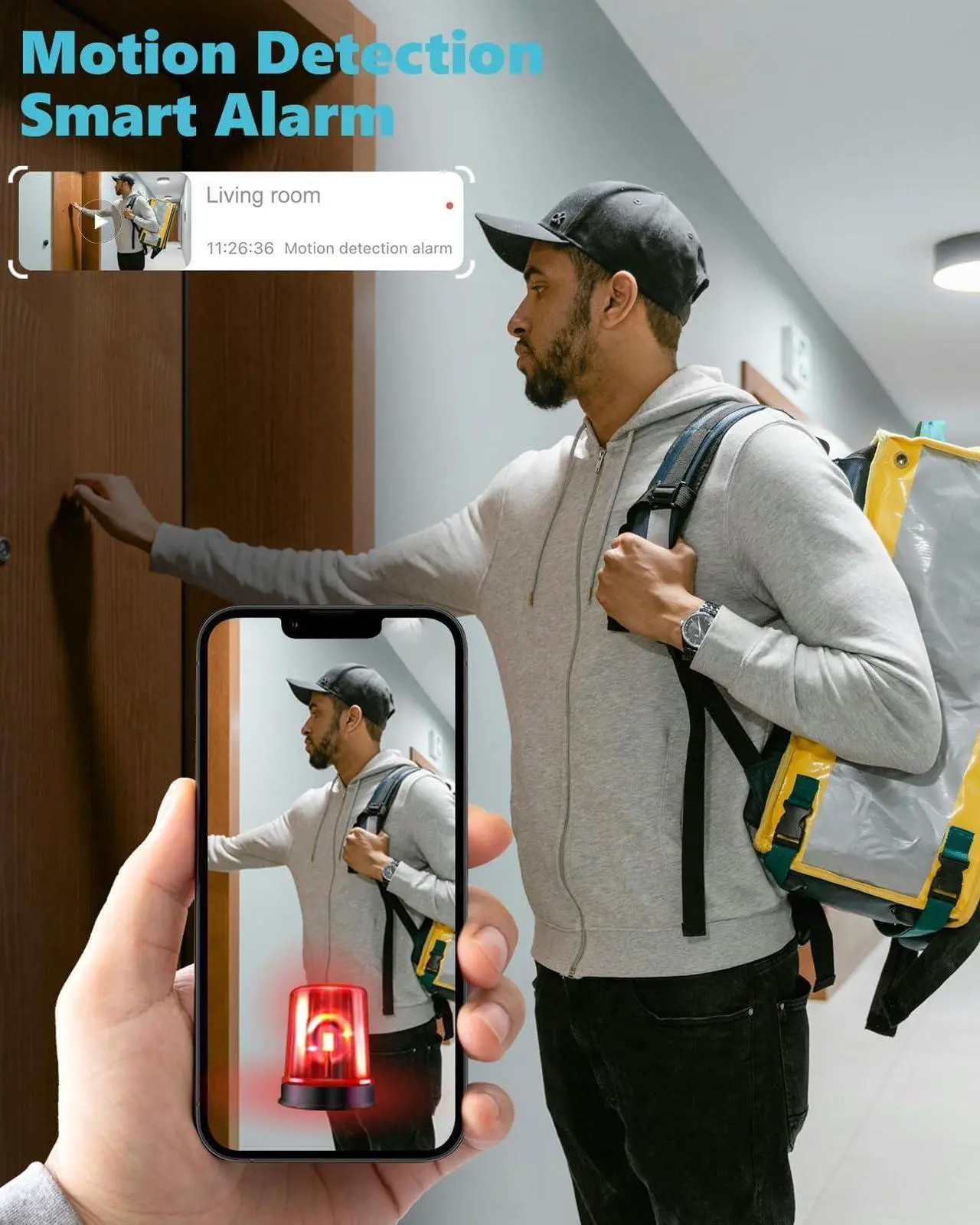 Alt view image 5 of 7 - WiFi Mini Camera | Hidden Spy Camera | Free Cloud Storage & 32G SD Card, 2024 4K HD Smallest Cam, 150 Days Standby Time, Surveillance Wireless Camera with AI Motion Detection, Auto Night Vision