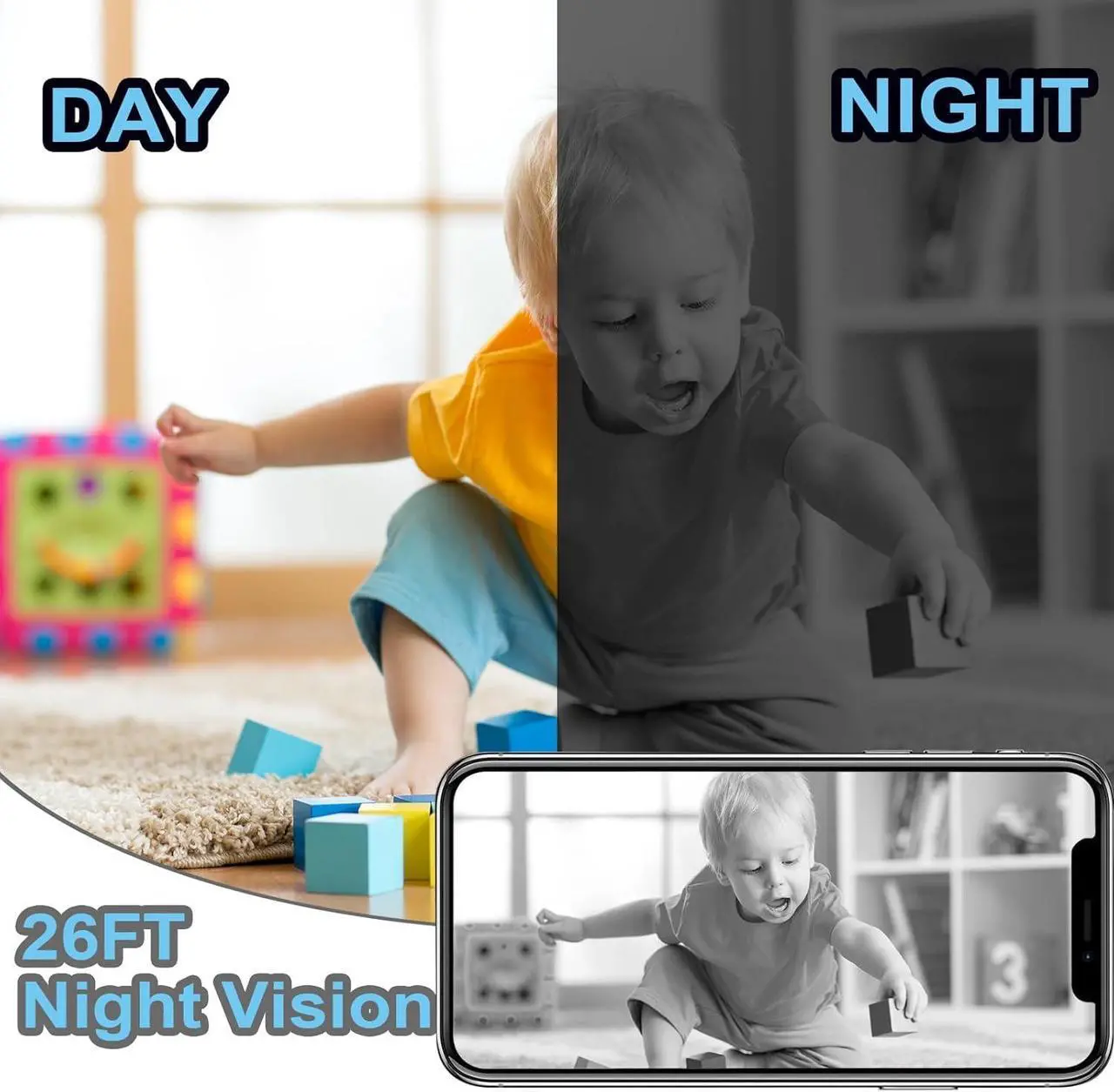 Alt view image 5 of 7 - Hidden Camera Wireless, Mini Spy WiFi 1080P HD Camera for Home Security, APP Control Surveillance Camera Indoor Outdoor for Baby Pet, Secret Nanny Cam with Night Vision(Video Only)
Brand: ZMDCAM
