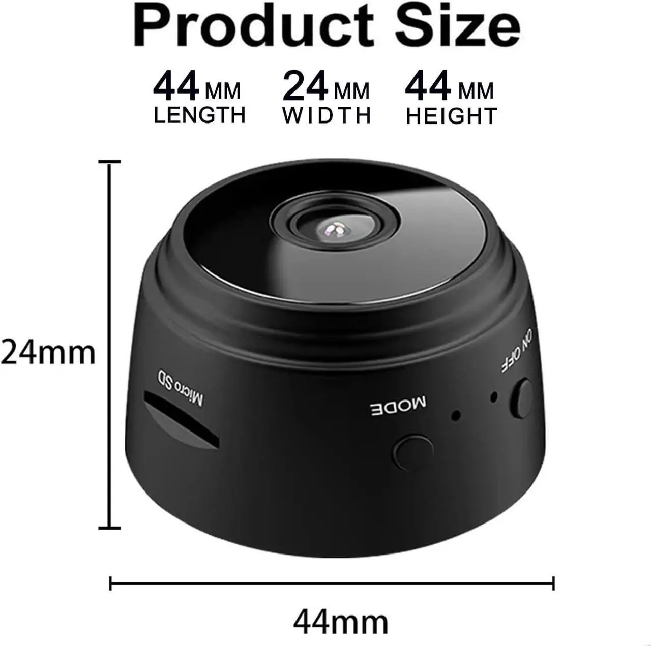 Alt view image 6 of 7 - Hidden Camera Wireless, Mini Spy WiFi 1080P HD Camera for Home Security, APP Control Surveillance Camera Indoor Outdoor for Baby Pet, Secret Nanny Cam with Night Vision(Video Only)
Brand: ZMDCAM