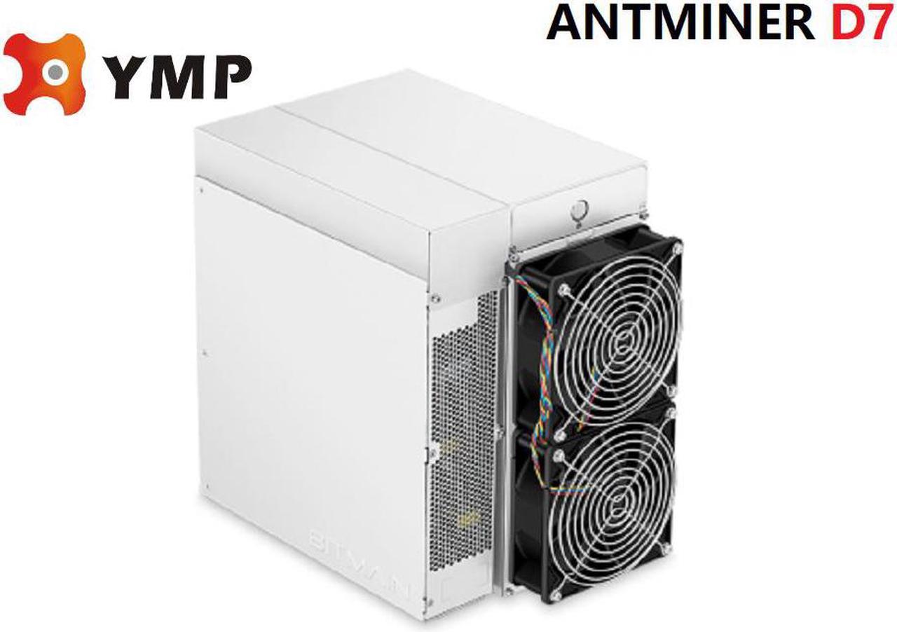 Bitmain Antminer D7 (1286Gh) Mining Dash Coin ASIC Miner Included PSU Original With A Maximum Hashrate of 1.286Th/s 3148W