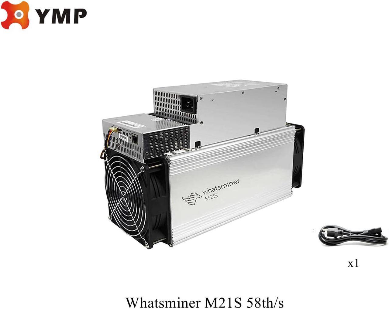 Whatsminer M21S Mining SHA-256 With a Maximum hashrate of 58TH/s 3360W MicroBT