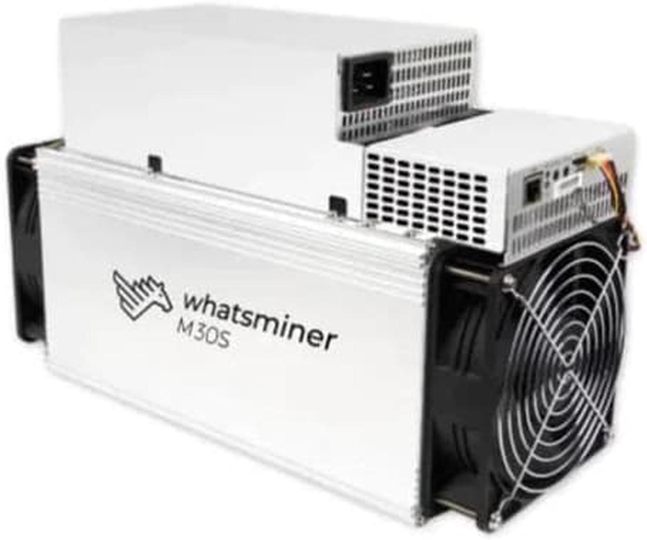 Whatsminer M30S, NEW, 112th/s, Bitcoin Mining Machine, BTC Asic Miner, American Support and Service+12 Month Warranty & US SELLER