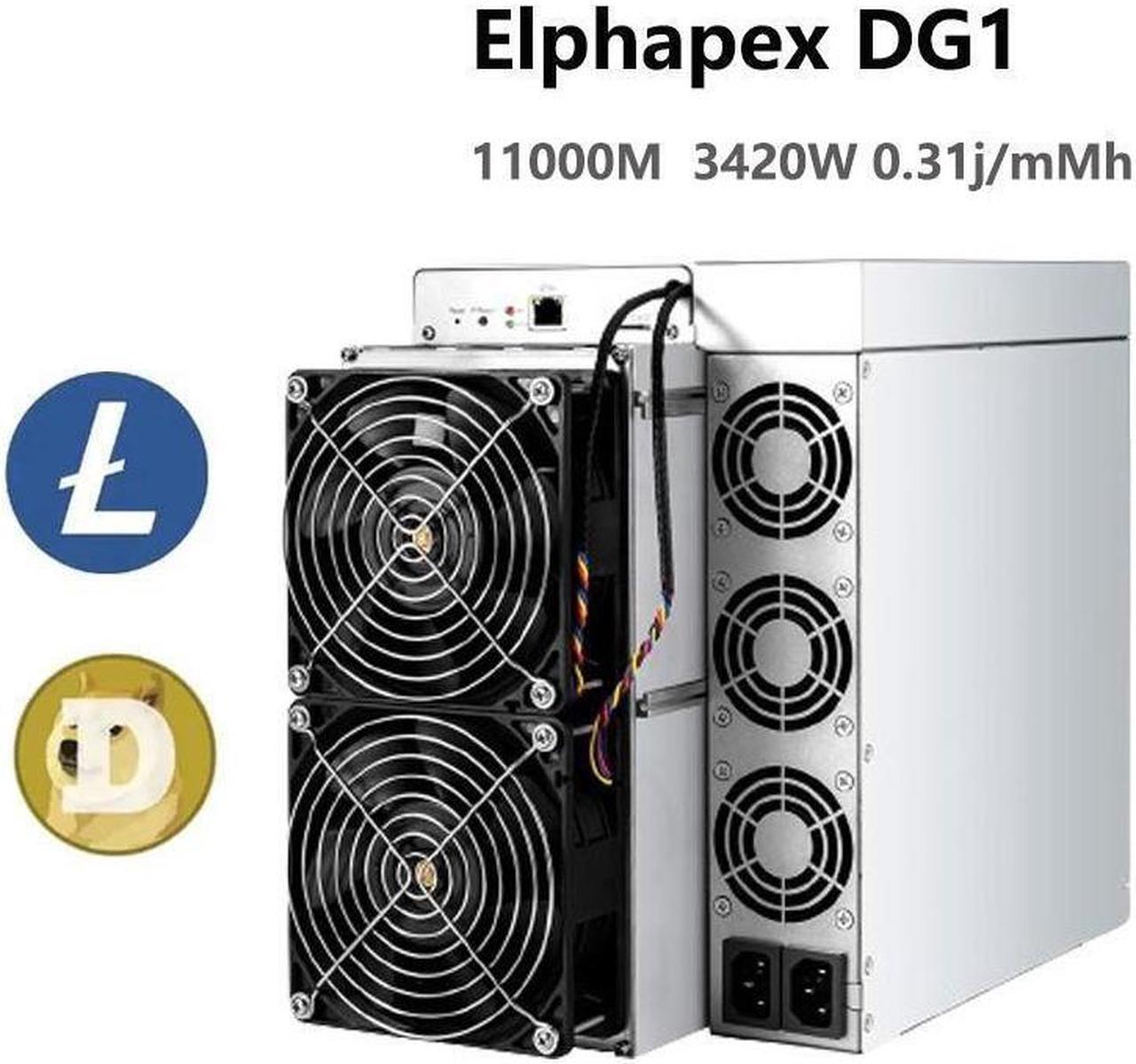 Elphapex DG1 11G 3420W LTC Litecoin DOGE Dogecoin Asic Miner Scrypt Hardware Rig