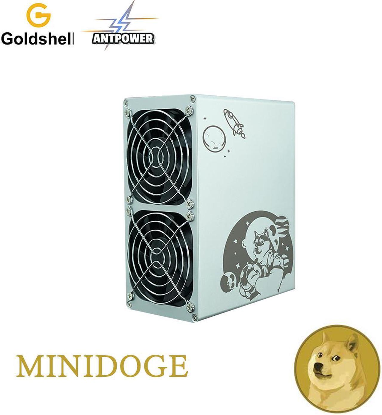 Goldshell Mini-DOGE PRO 205MH/S DOGE& LTC Mining Machine Low noise Small&simple Home Mining Home Riching