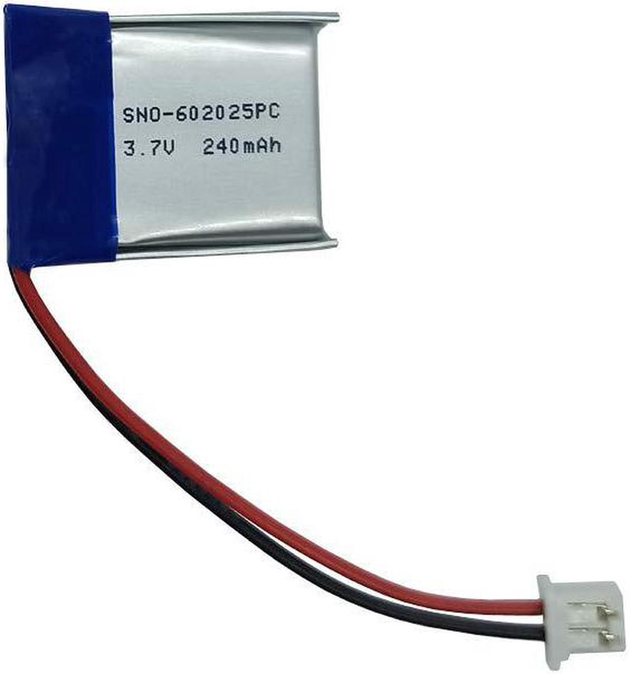 3.7V 240mAh BP37W Replacement Battery for Dogtra ARC, 200C, 202C, 280C, 282C, Combo Collar Receivers