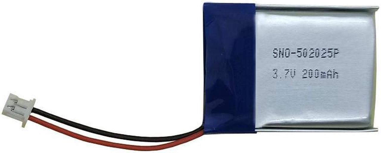 3.7V 200mAh Replacement Battery for KOAMTAC Barcode Scanner KDC-100, KOAMTAC KDC-200, Part No. : 02-980-8680; KDC-BAT100