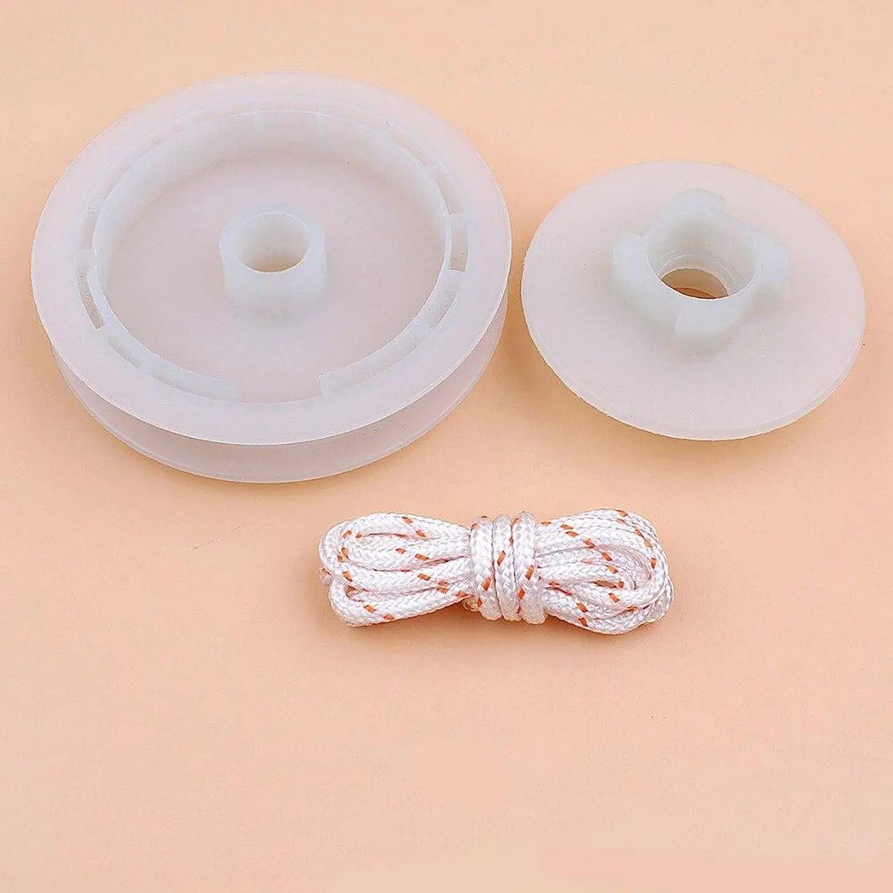 Main image of 4500 5200 5800 Chinese Chainsaws Easy Starter Pulley Set 45cc 52cc 58cc Gasoline Chain Saws Replacement Parts