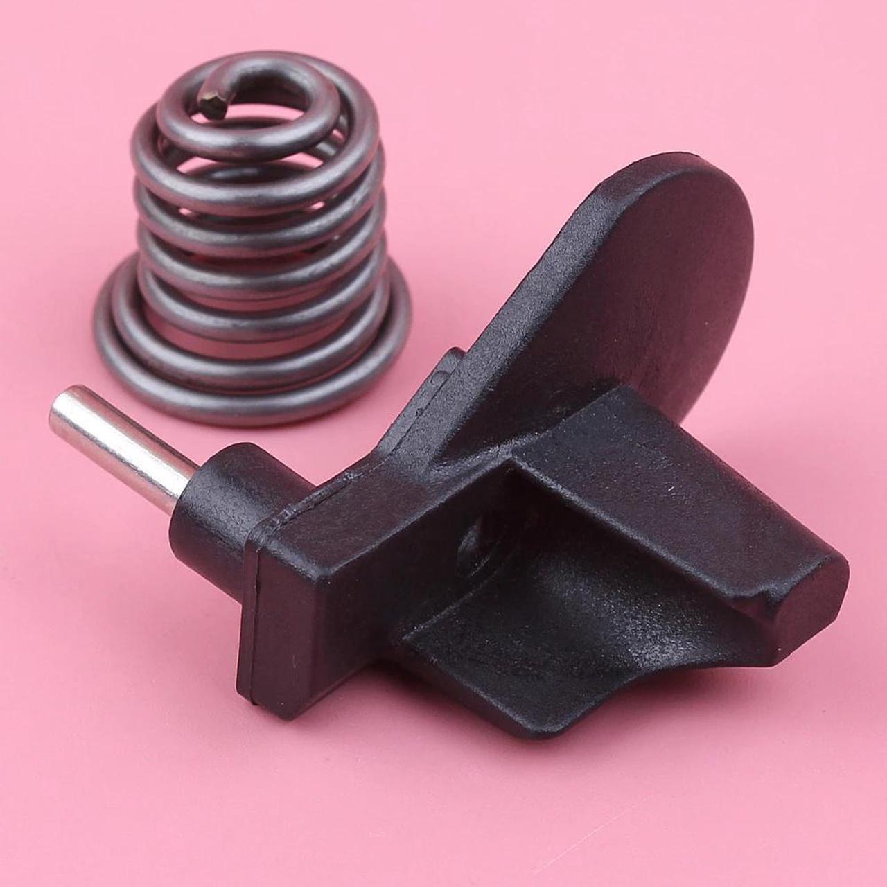 Alt view image 2 of 3 - Chain Catch Camp Spring For Chinese Chainsaw 4500 5200 5800 45cc 52cc 58cc Replacement Spare Part
