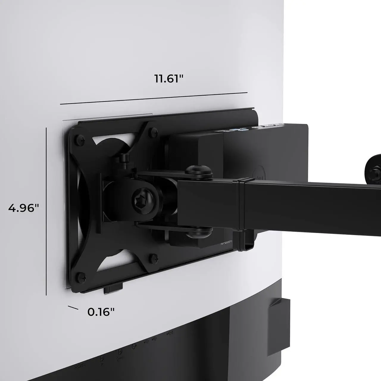 HumanCentric Monitor Arm VESA Mount Extension Compatible with Dell