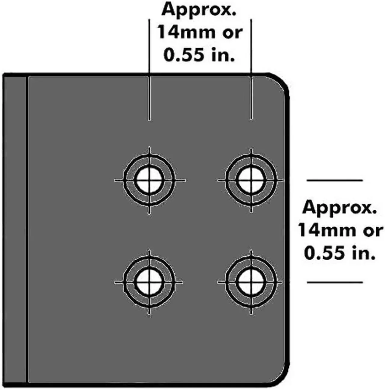 Main image of Multi Vendor Rack Mount Kit Compatible with Many 17.3 inch Wide Products