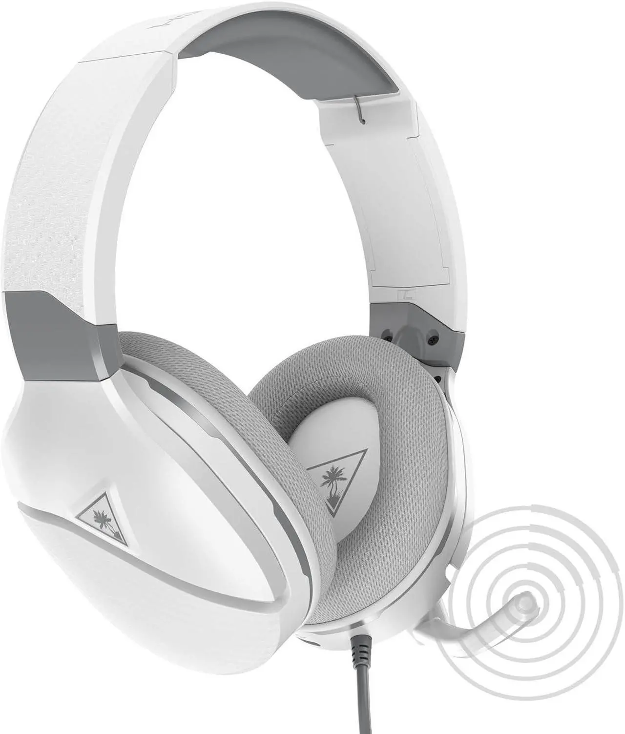 Alt view image 3 of 7 - Turtle Beach Recon 200 Gen 2 Powered Gaming Headset for Xbox Series X, Xbox Series S, & Xbox One, PlayStation 5, PS4, Nintendo Switch, Mobile, & PC with 3.5mm connection - White