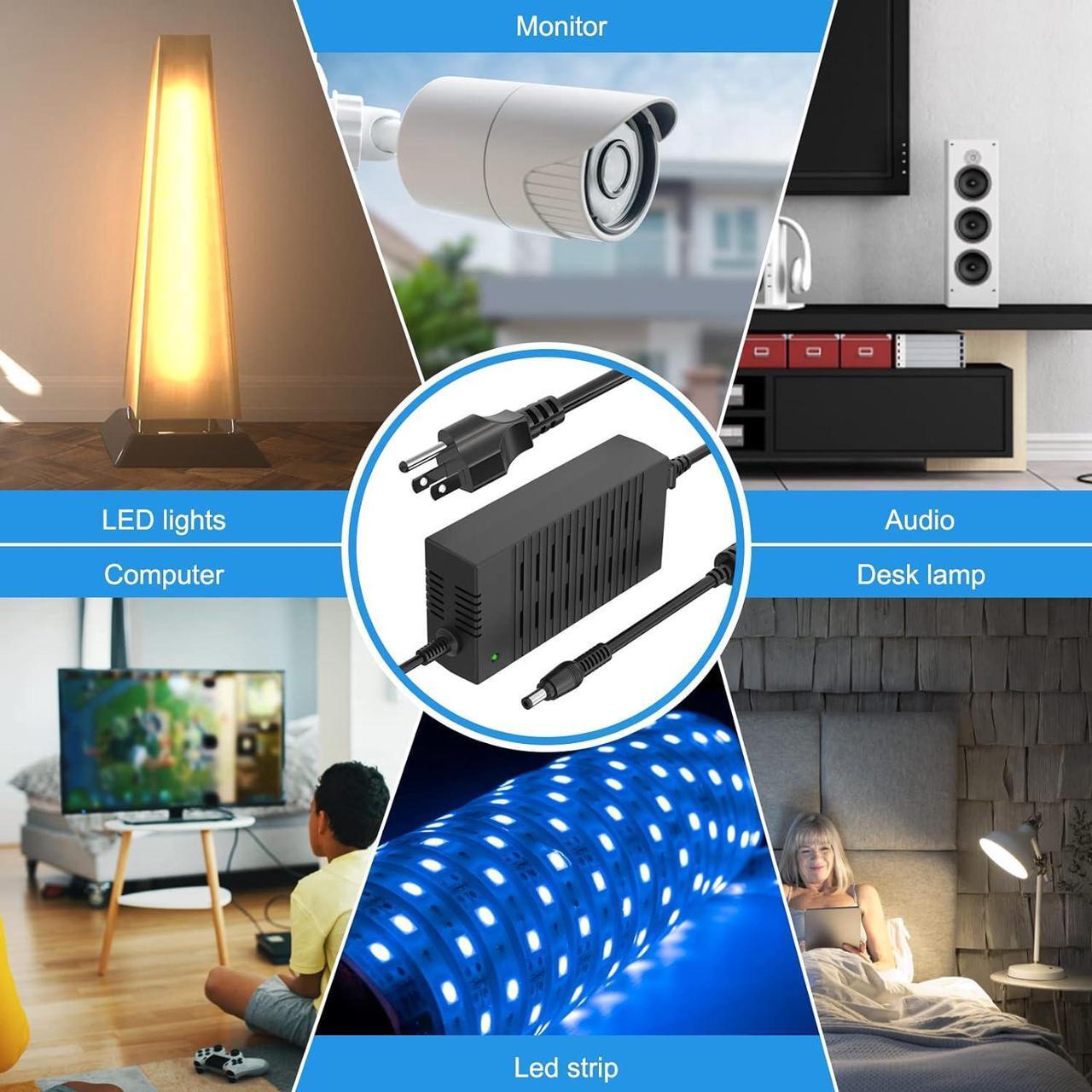 Alt view image 6 of 7 - 100-240V Main to 12V Charger Socket,AC/DC Converter,Power Adapter (12V/15A)