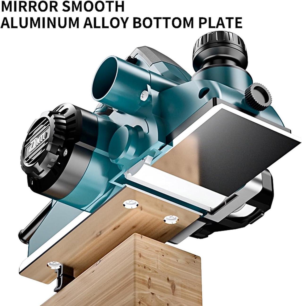 Alt view image 3 of 7 - DNTI 6.6amp Corded Electric Handheld Planers 17000rpm Hand Planer Power Woodworking Tool Power Handheld Planer for Wood Chamfer DIY model 58218