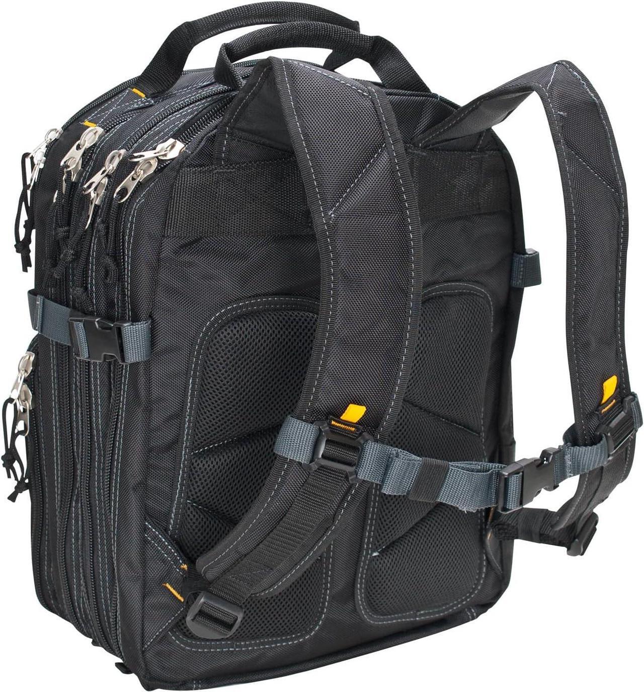 Alt view image 2 of 7 - Custom Leathercraft1132 75-Pocket Tool Backpack