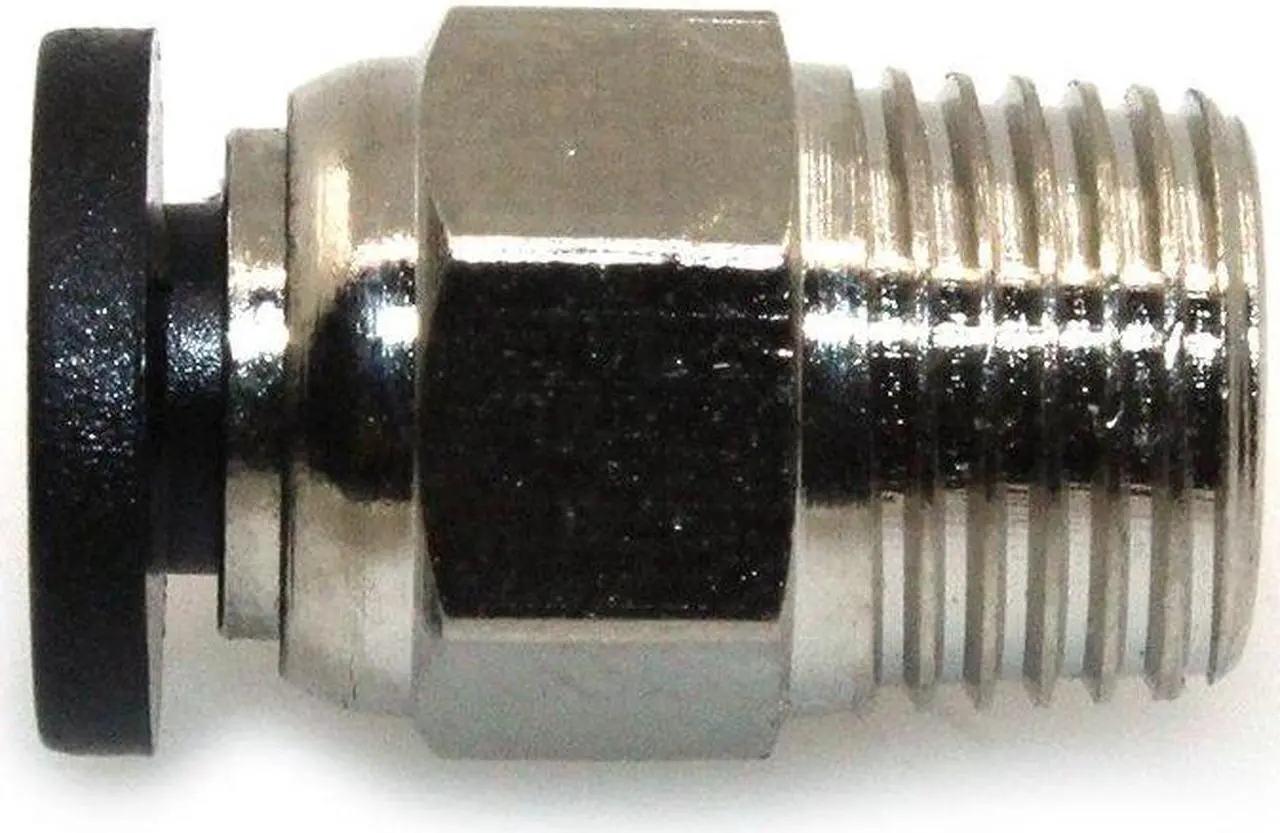 Alt view image 4 of 7 - BIQU PC4-M10 Pneumatic Connector Fittings Bowden Tube Coupler Male Straight PTFE Tube Push for E3D-V6 Bowden Extruder Compatible with Ender-3 Ender-3 V2 3D Printers (Pack of 10pcs)