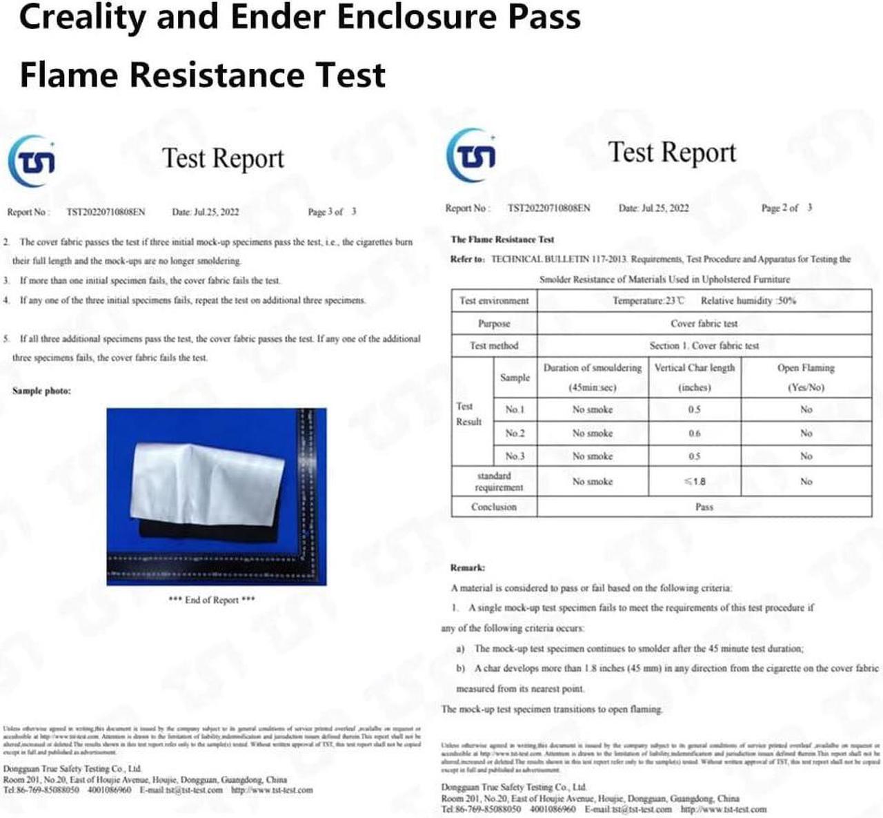 Alt view image 3 of 7 - Creality Ender 3D Printer Enclosure Fireproof and Dustproof Tent Constant Temperature Protective Cover Room for Creality Ender 3V2/Ender 3V2 Neo/Ender 3S1/Ender 3Pro/Ender 3/Ender 3Neo 3D Printer
