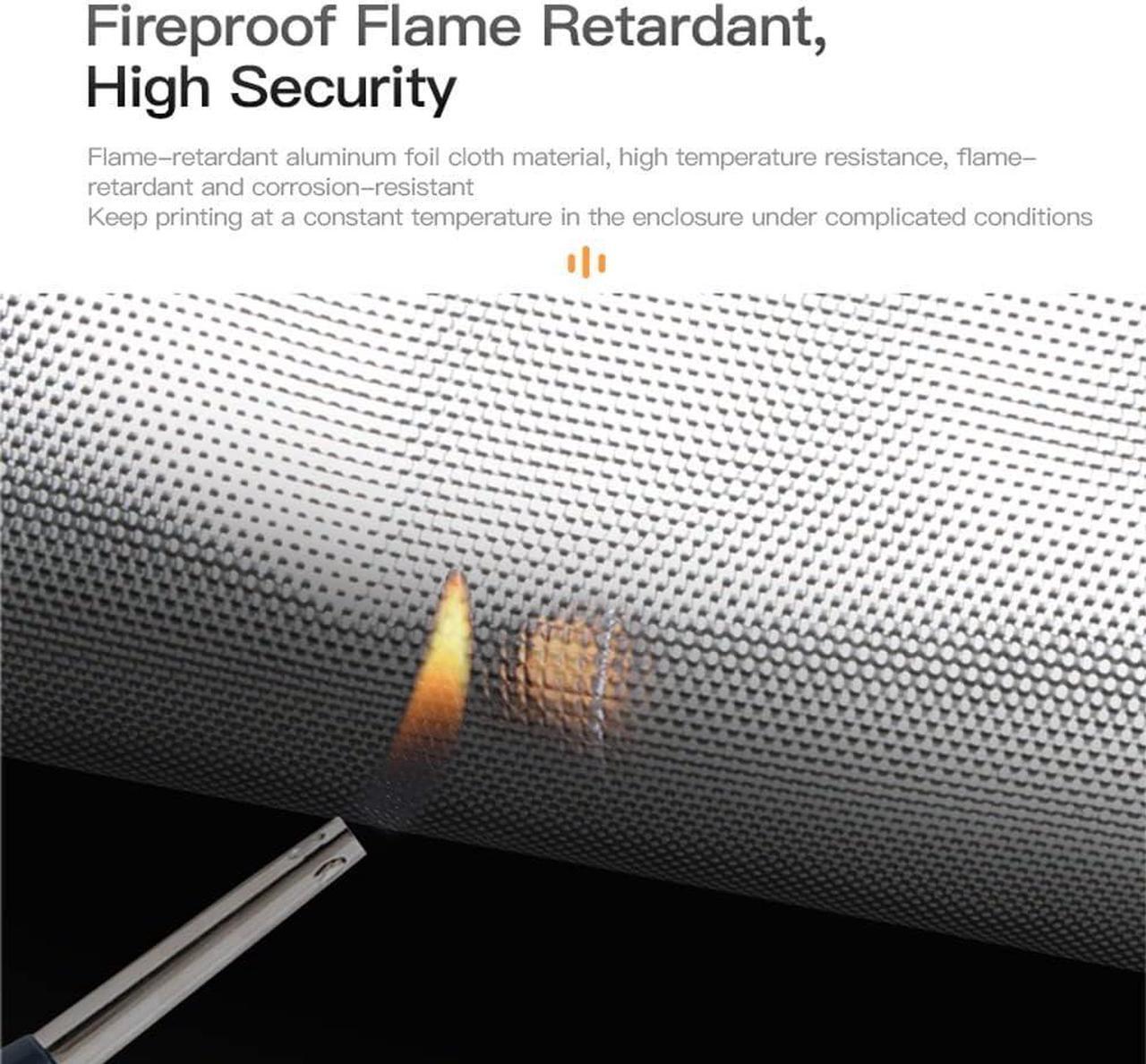 Alt view image 6 of 7 - Creality Ender 3D Printer Enclosure Fireproof and Dustproof Tent Constant Temperature Protective Cover Room for Creality Ender 3V2/Ender 3V2 Neo/Ender 3S1/Ender 3Pro/Ender 3/Ender 3Neo 3D Printer