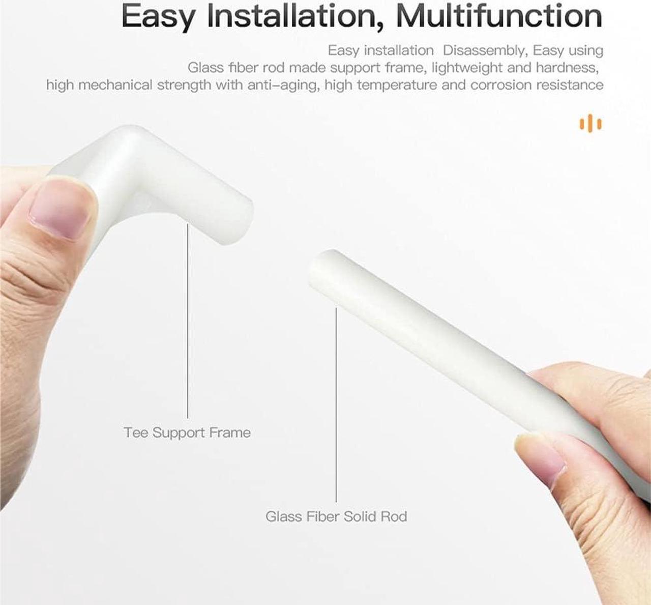 Alt view image 7 of 7 - Creality Ender 3D Printer Enclosure Fireproof and Dustproof Tent Constant Temperature Protective Cover Room for Creality Ender 3V2/Ender 3V2 Neo/Ender 3S1/Ender 3Pro/Ender 3/Ender 3Neo 3D Printer