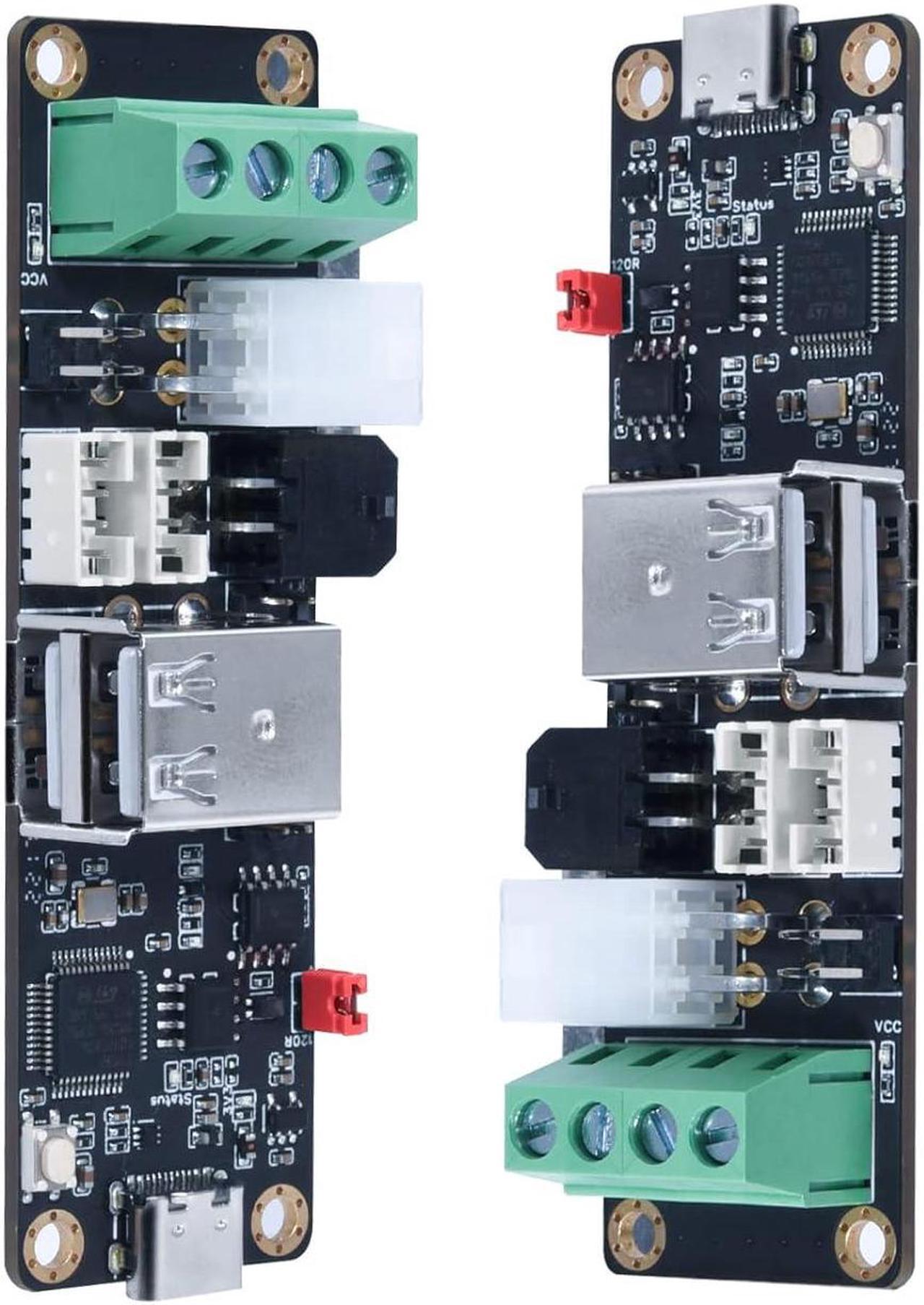 Alt view image 3 of 7 - BIGTREETECH U2C V2.1 Adapter Board Supports CAN-Bus Connection, with 3 CAN Output Interface for 3D Printer DIY
