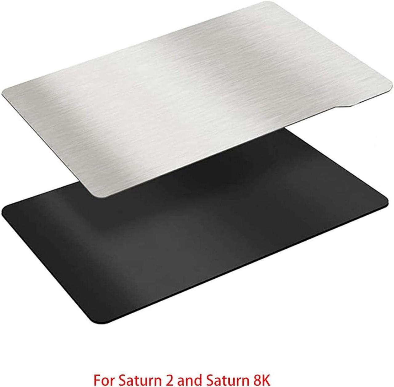 Alt view image 2 of 7 - KOYOFEI Resin 3D Printer Flex Building Plate, Spring Steel Flexible Plate and Magnetic Base Platform for Saturn 3, Saturn 3 Ultra, Saturn 2 8K and Saturn 8K 224x129mm