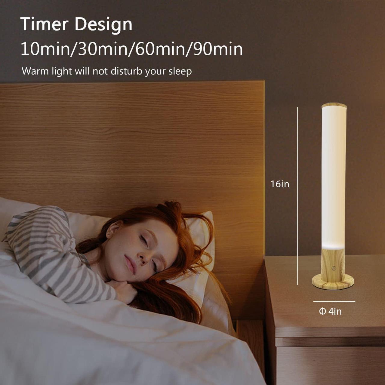 Alt view image 7 of 7 - Light Therapy Lamp 10000 Lux, Happy Sun Lamp UV-Free with 3 Color Temperatures, Adjustable Brightness,Timer & Memory Function, Bright Sunlight Lamps, Full Spectrum Light Perfect for Home, Office