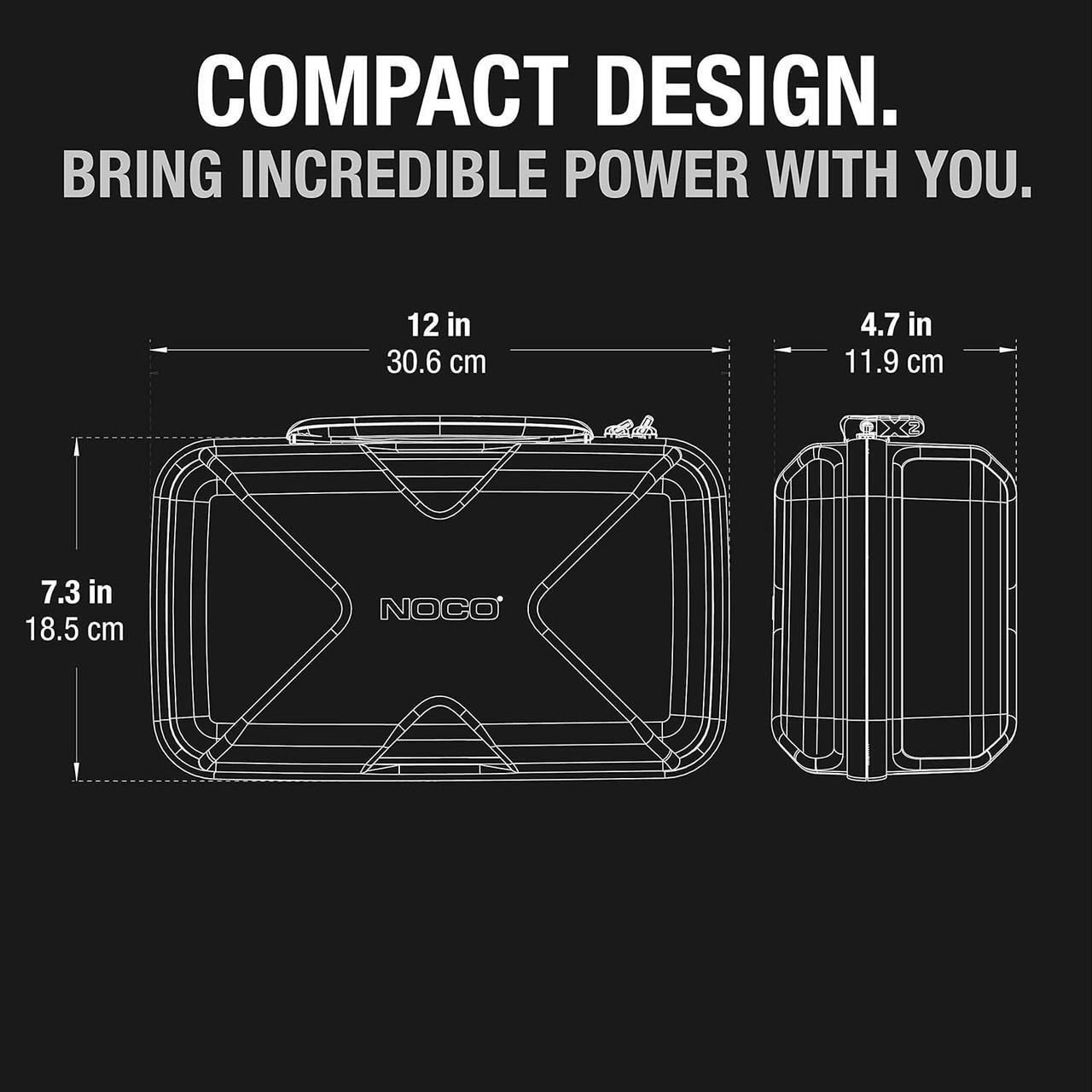 Alt view image 7 of 7 - NOCO GBC102 Boost X EVA Protection Case for GBX55 UltraSafe Lithium Jump Starters