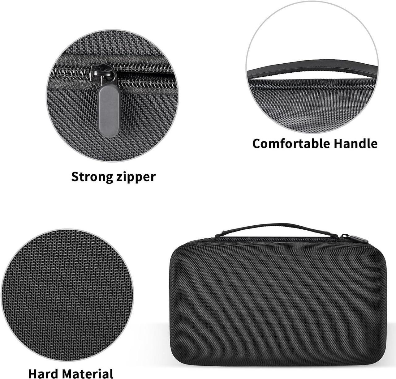Alt view image 5 of 7 - ANKHOH Case for Halo Automotive Bolt Air 58830 mWh/57720/USB 58830/ACDC Max 55500 Portable Emergency Power Kit.Car Jump Starter Charger Phone Laptop Bank Holder AC Outlet Accessories,Black-Box Only