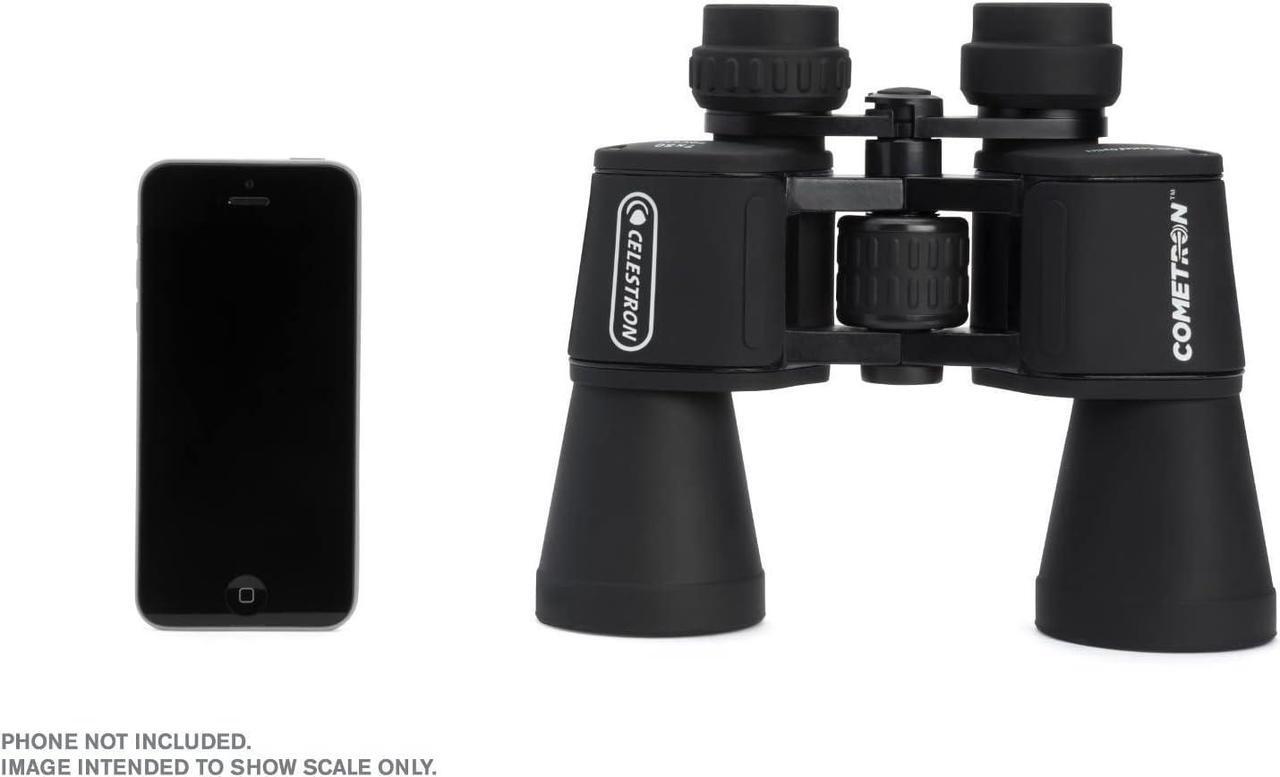 Alt view image 7 of 7 - Celestron - Cometron 7x50 Bincoulars - Beginner Astronomy Binoculars - Large 50mm Objective Lenses - Wide Field of View 7X Magnification