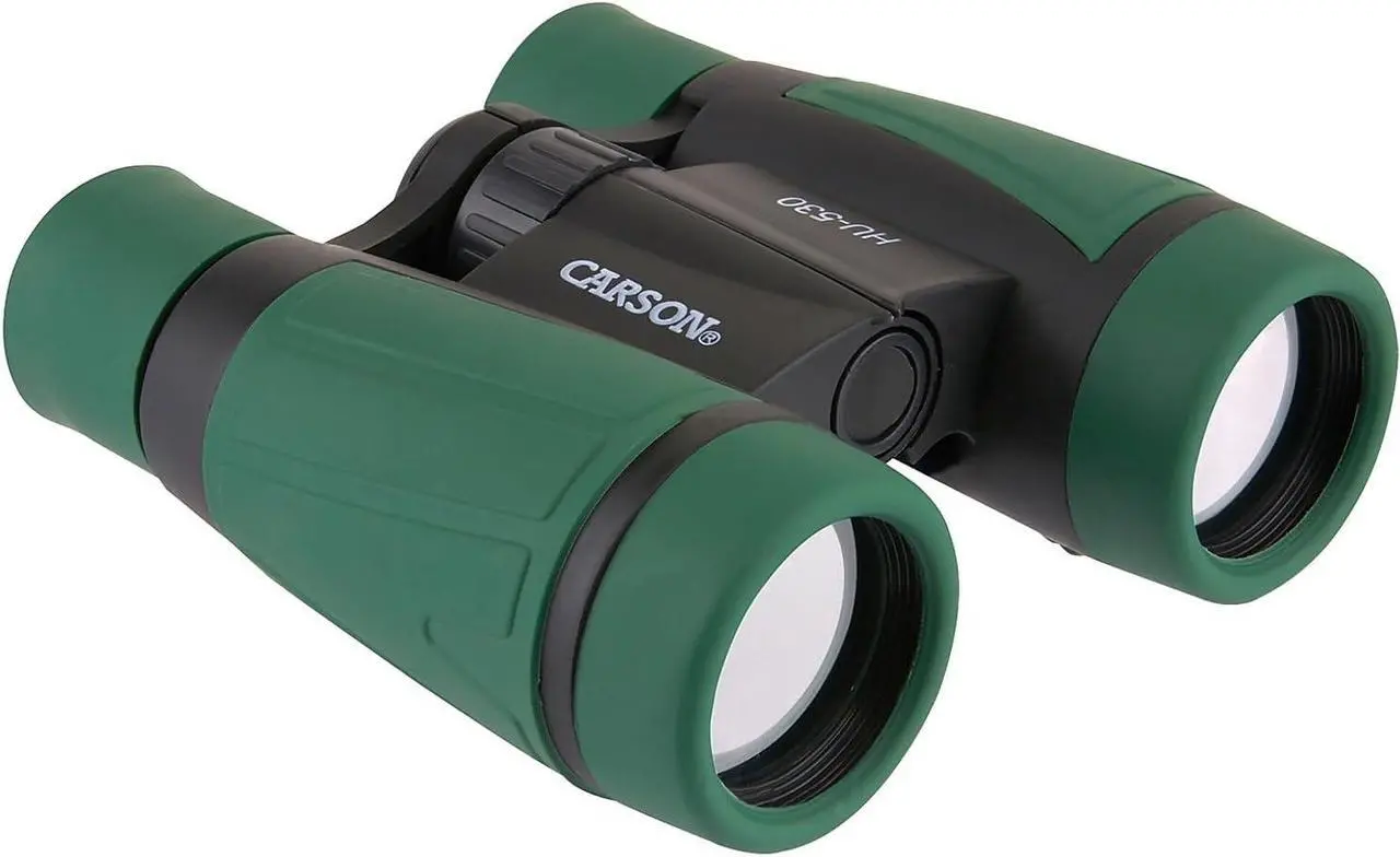Alt view image 2 of 7 - Carson Hawk Kids 30mm Beginner Field Binoculars (HU-530)