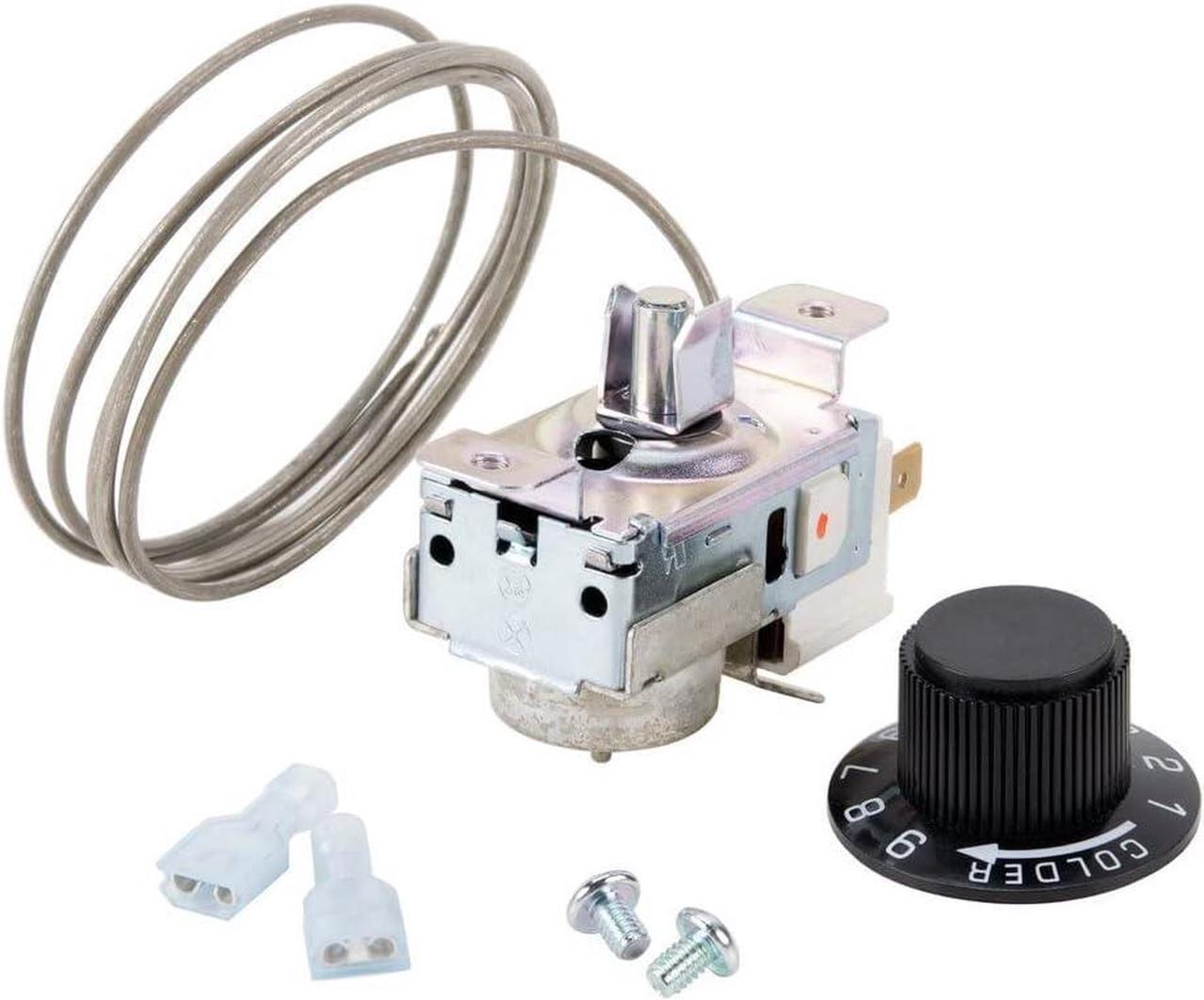 Alt view image 3 of 5 - TRUE - 800393 800306 Temperature Control Kit - 831932, 461387 Refrigerator Parts Thermostat. Genuine OEM Replacement Part with Gladwise Sticker.