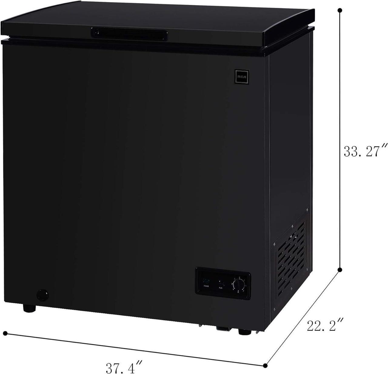 Alt view image 2 of 7 - RCA FRF470-BLACK 7.0 cu. ft. Chest Freezer, Black
