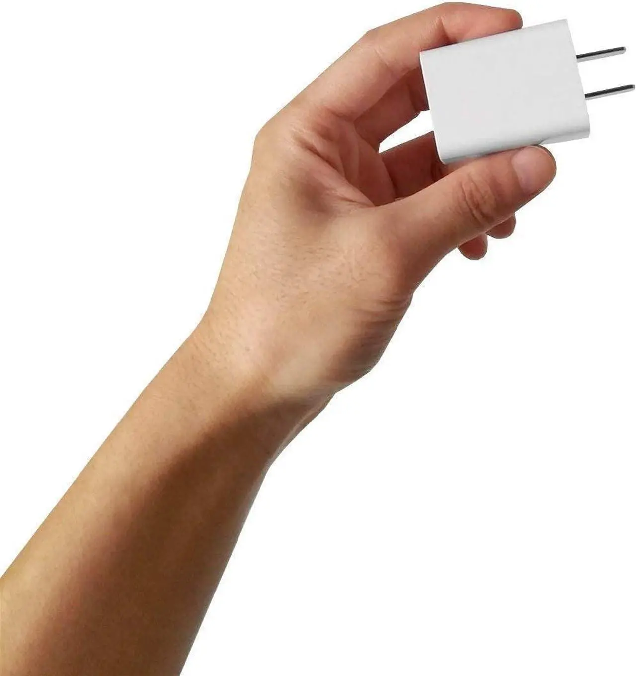 Alt view image 5 of 7 - USB Wall Charger FOBSUNLAND ®. USB Wall Plug 5V 2A AC Power Adapter Compatible with iPhone,Pad,Samsung,Tablet,Kindle and More (White 2pack)