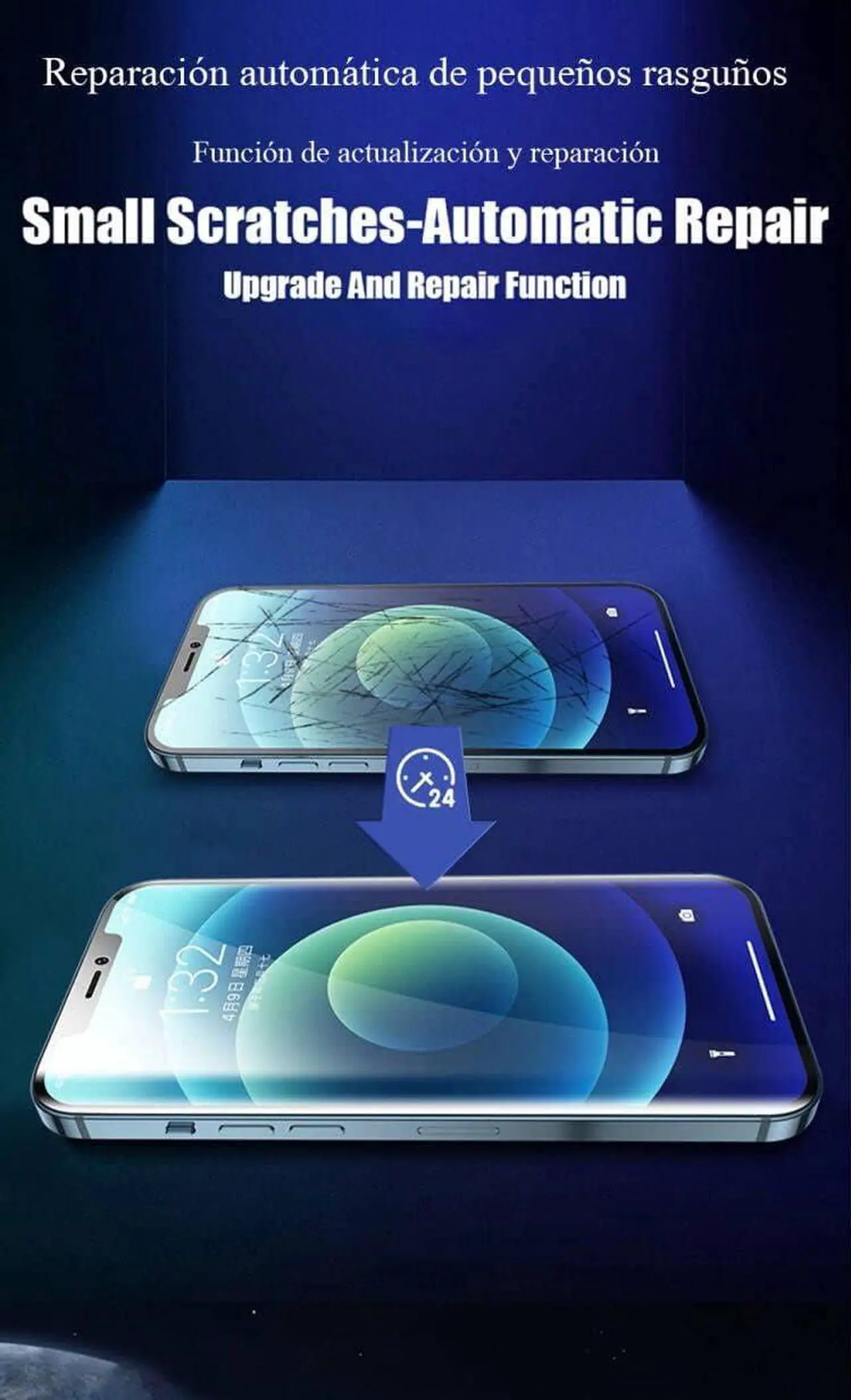 Alt view image 4 of 5 - 2pcs Flexible Front Screen Protector for Samsung Galaxy A71 5G A716U / A71 5G UW 6.7" 3D Hydrogel Film Transparent TPU Touch Sensitive Fingerprint Unlock Not Tempered Glass