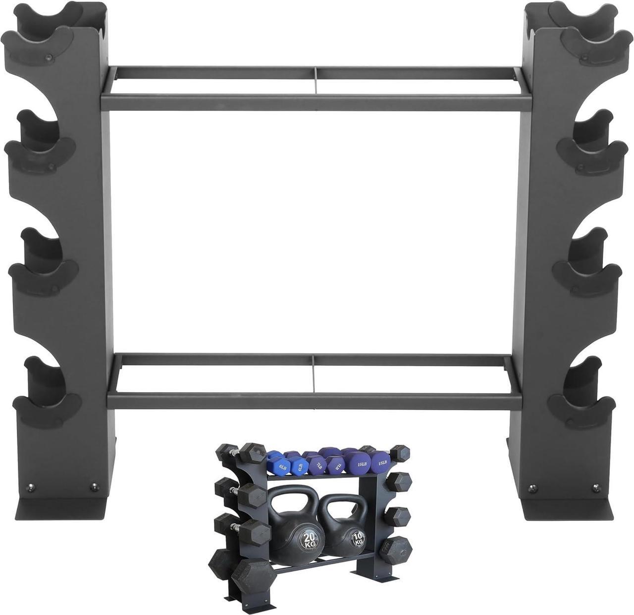 Main image of Dumbbell Rack Dumbbell Storage Rack Weight Organizer RacK Free weight dumbbell rack Home gym Organizer