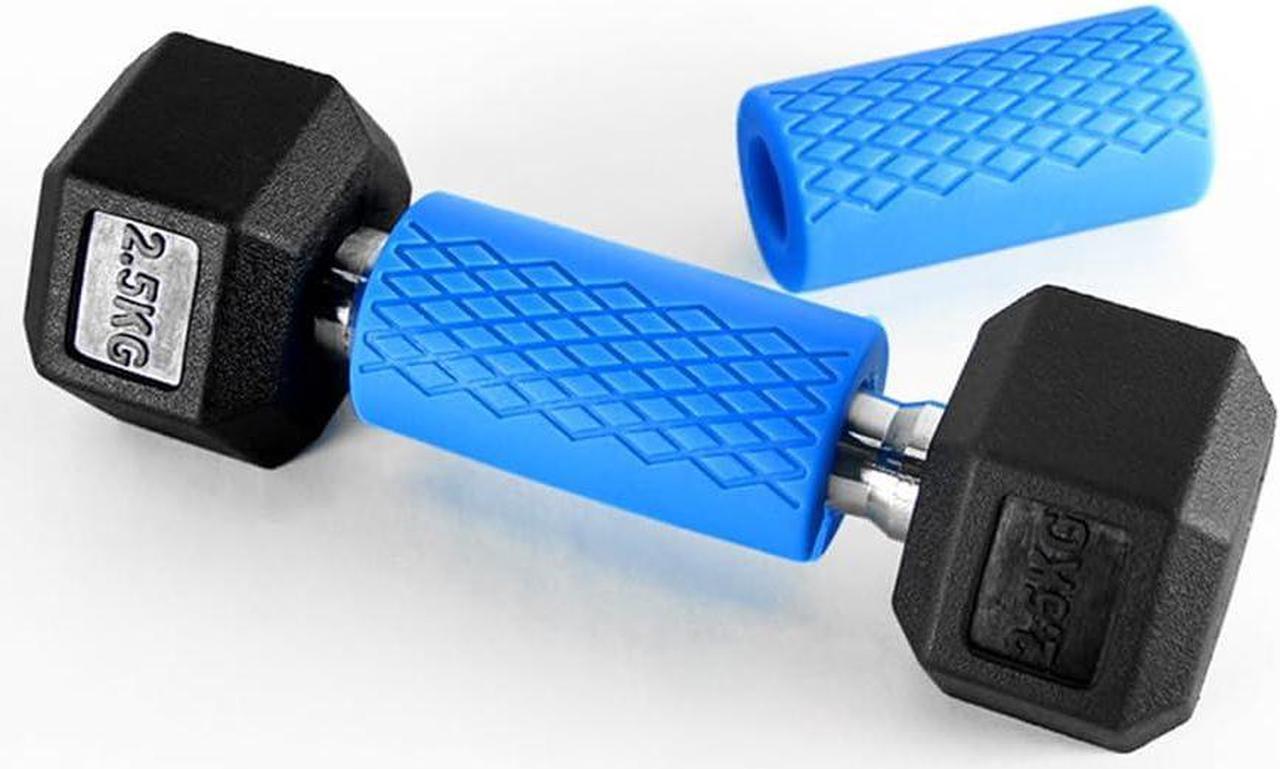 Alt view image 4 of 7 - Barbell Grips,Dumbbell Grips for Hands Anti-Slip Barbell Grips for Dumbbell Adapter Barbell and Dumbbell Fat Bar Grip for Weightlifting Superior Barbell Handle Grip& Fat Bar Training