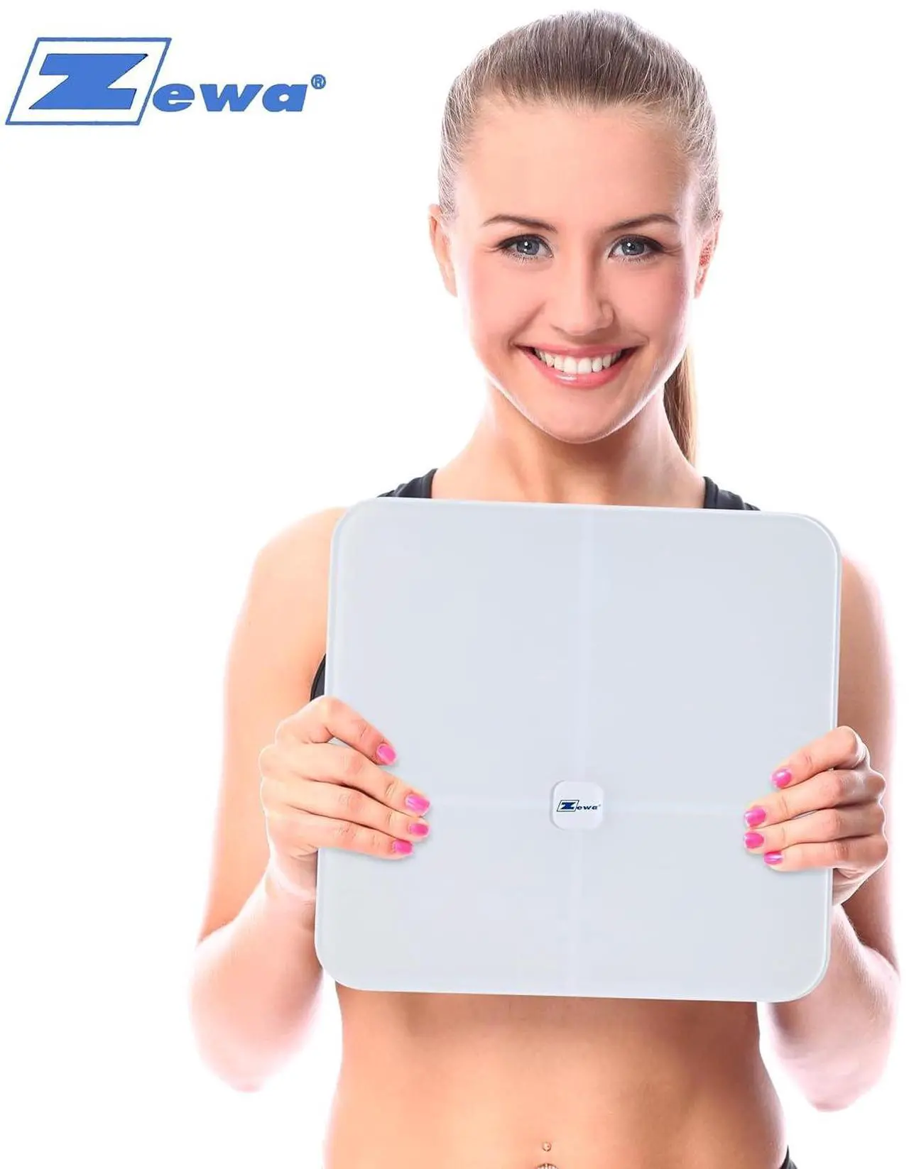 Alt view image 6 of 7 - Zewa Digital Scale and Body Composition Analyzer with Bluetooth 4.0 / BLE
