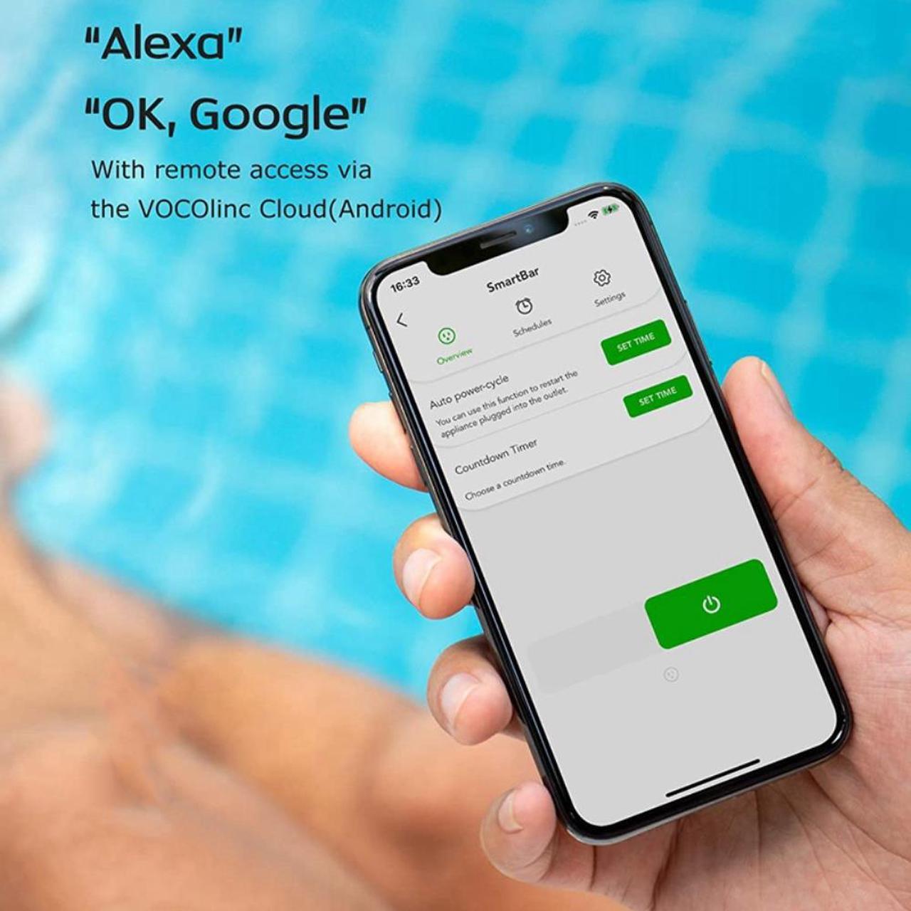 Alt view image 3 of 3 - S11 Mini Wifi Switch Plug Smart Timing Voice Control Wireless Smart Socket Work for Alexa Google Home Tuya APP, US Plug