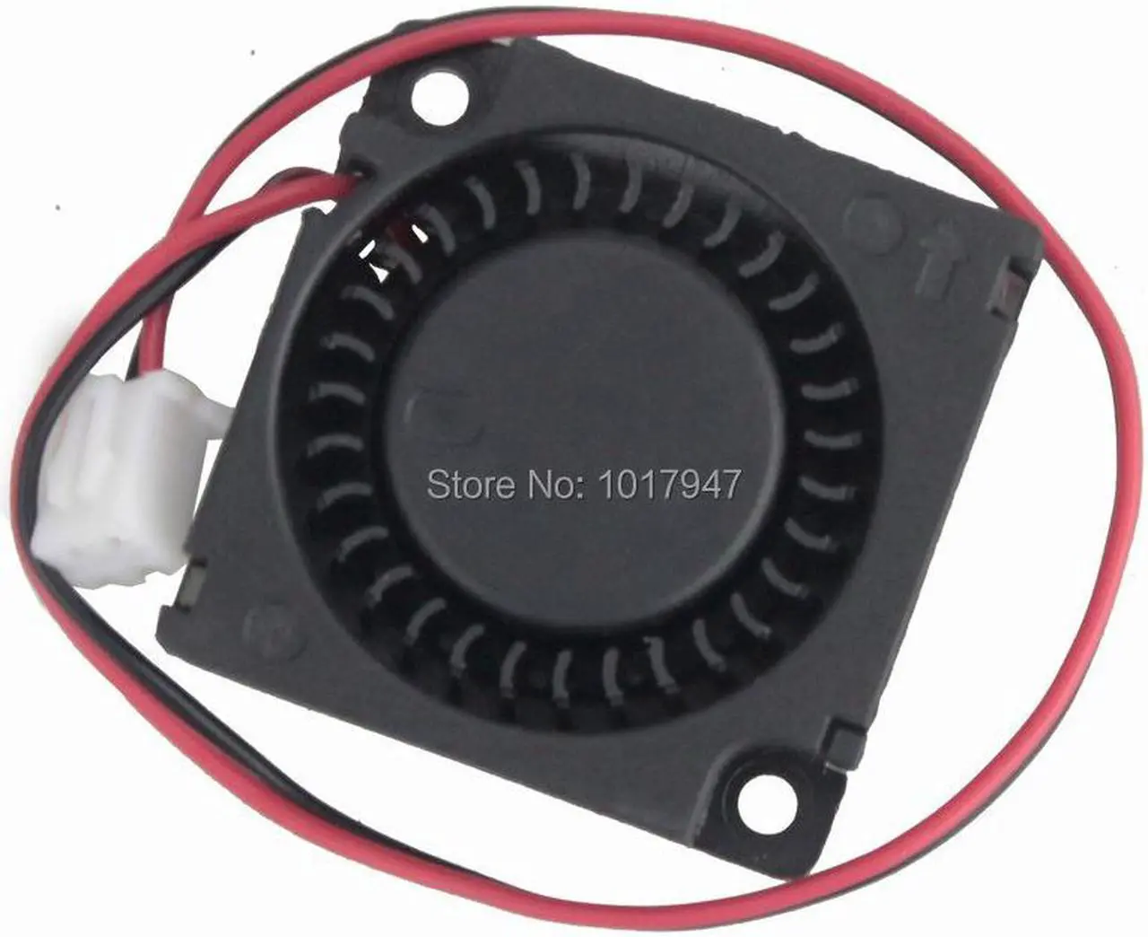 Alt view image 2 of 4 - 1pcs Cooler Cooling Blower Fan Ball For RepRap 3D Printer 2 Wires DC 12V 3cm 30mm x 10mm 3010
