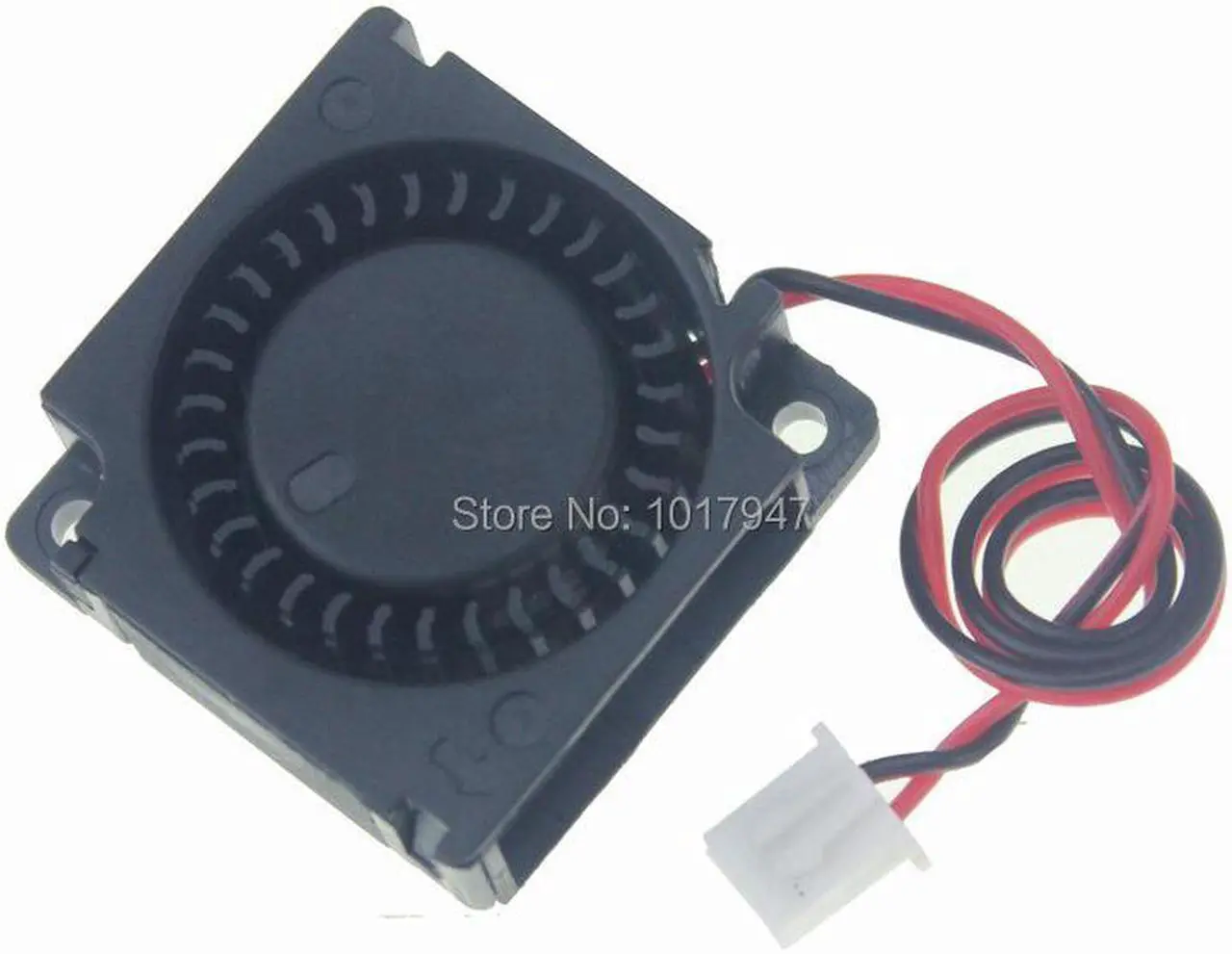 Alt view image 3 of 6 - 10pcs lot Gdstime Cooling Blower Fan Daul Ball 2 Wires DC 5V 30mm 30x10mm For RepRap 3D Printer