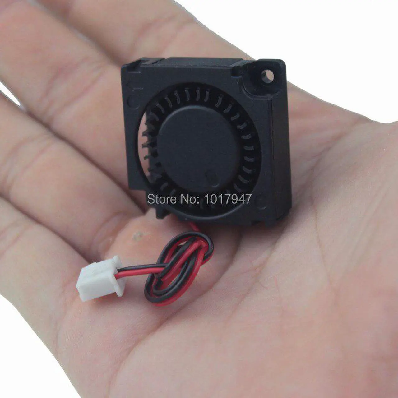 Alt view image 6 of 6 - 10pcs lot Gdstime Cooling Blower Fan Daul Ball 2 Wires DC 5V 30mm 30x10mm For RepRap 3D Printer
