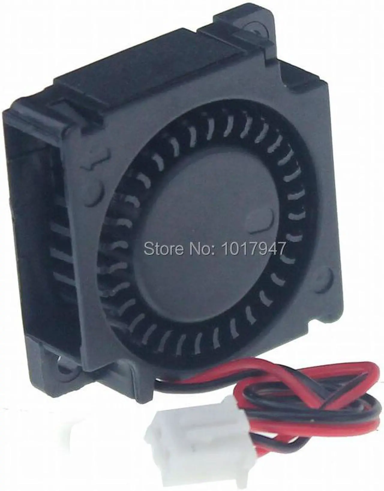 Alt view image 4 of 6 - 10pcs lot Gdstime Cooling Blower Fan Daul Ball 2 Wires DC 5V 30mm 30x10mm For RepRap 3D Printer