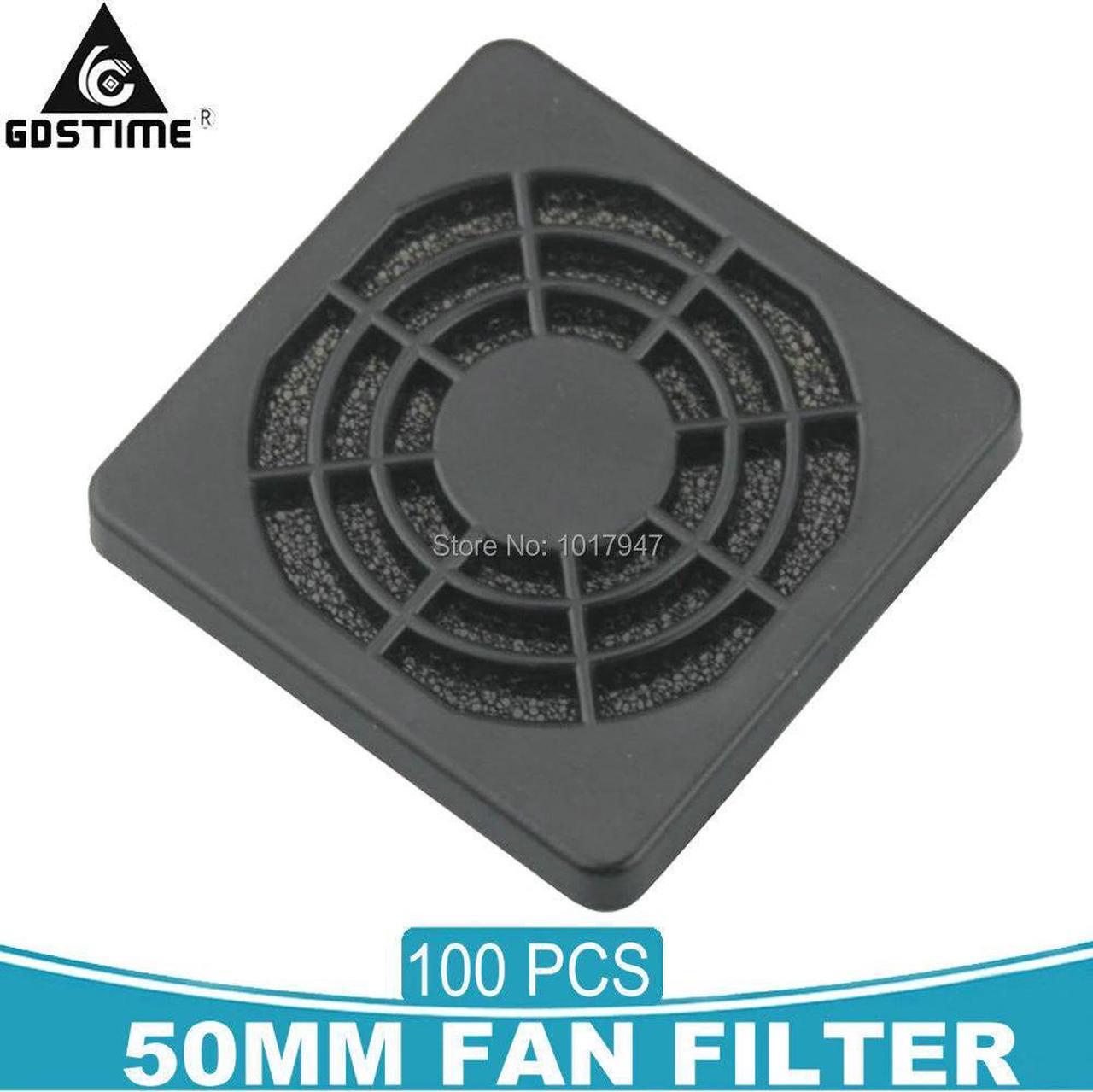 Main image of 100PCS lot 5cm 50mm Dustproof Mesh Dust PC Computer Filter Case Cooling Fan Grill Heatsink Cover